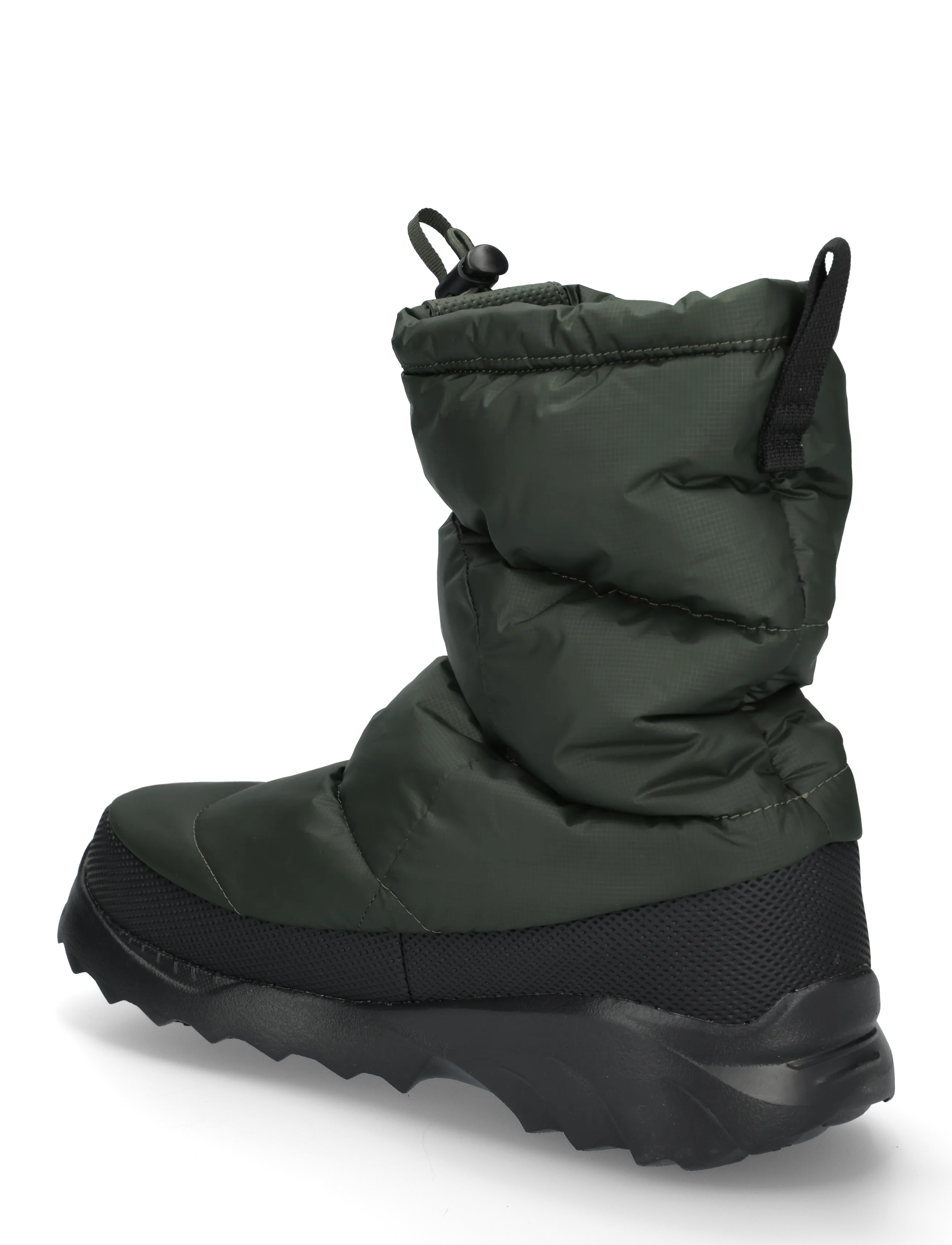 The North Face - NUPTSE TRACTION BOOTIE - bottle green/tnf black - 1