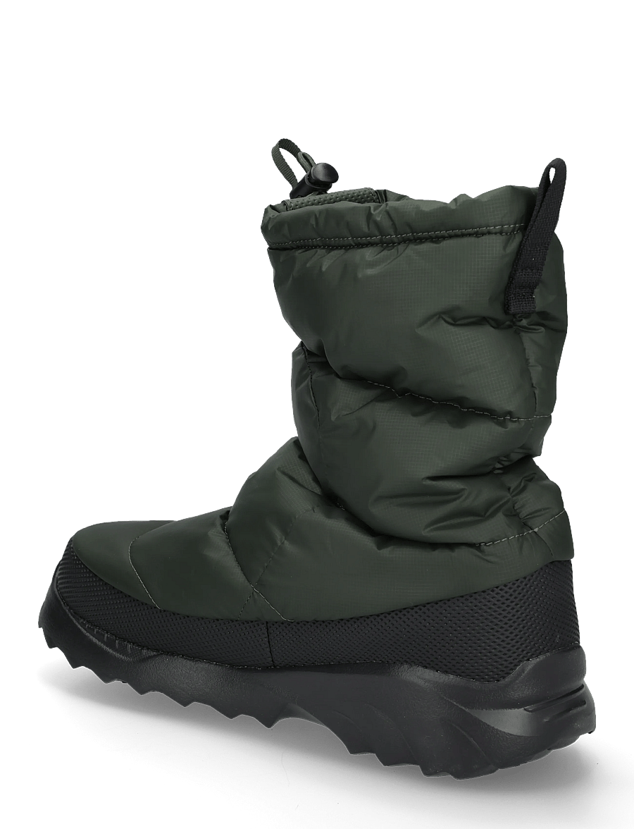 The North Face - NUPTSE TRACTION BOOTIE - bottle green/tnf black - 1