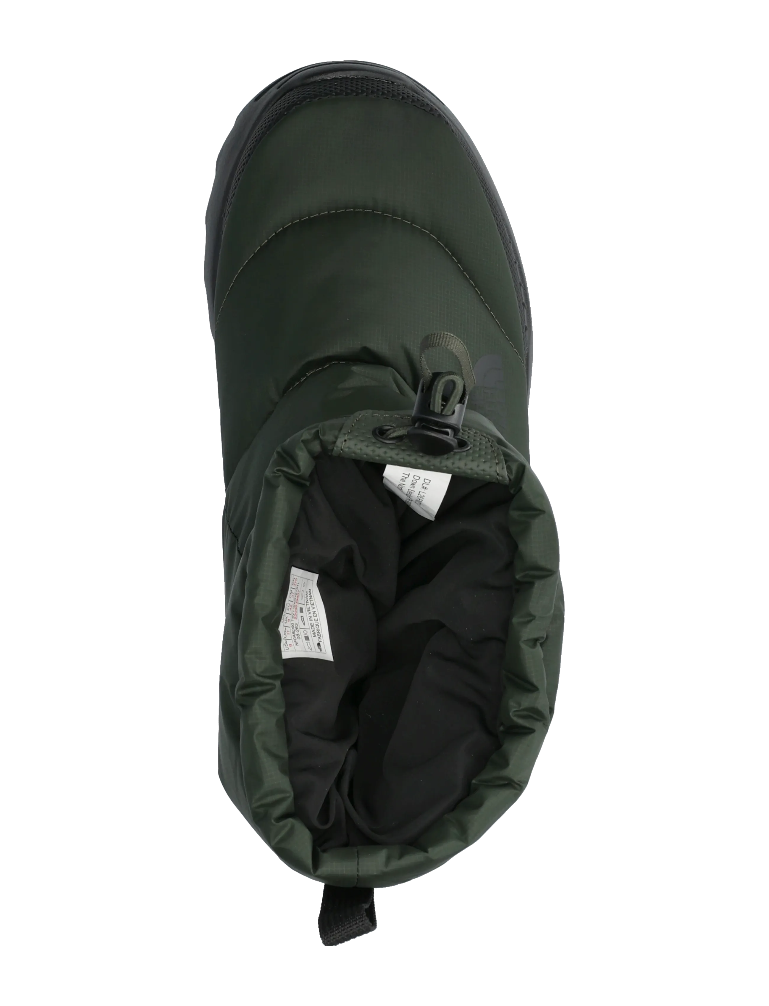 The North Face - NUPTSE TRACTION BOOTIE - bottle green/tnf black - 3