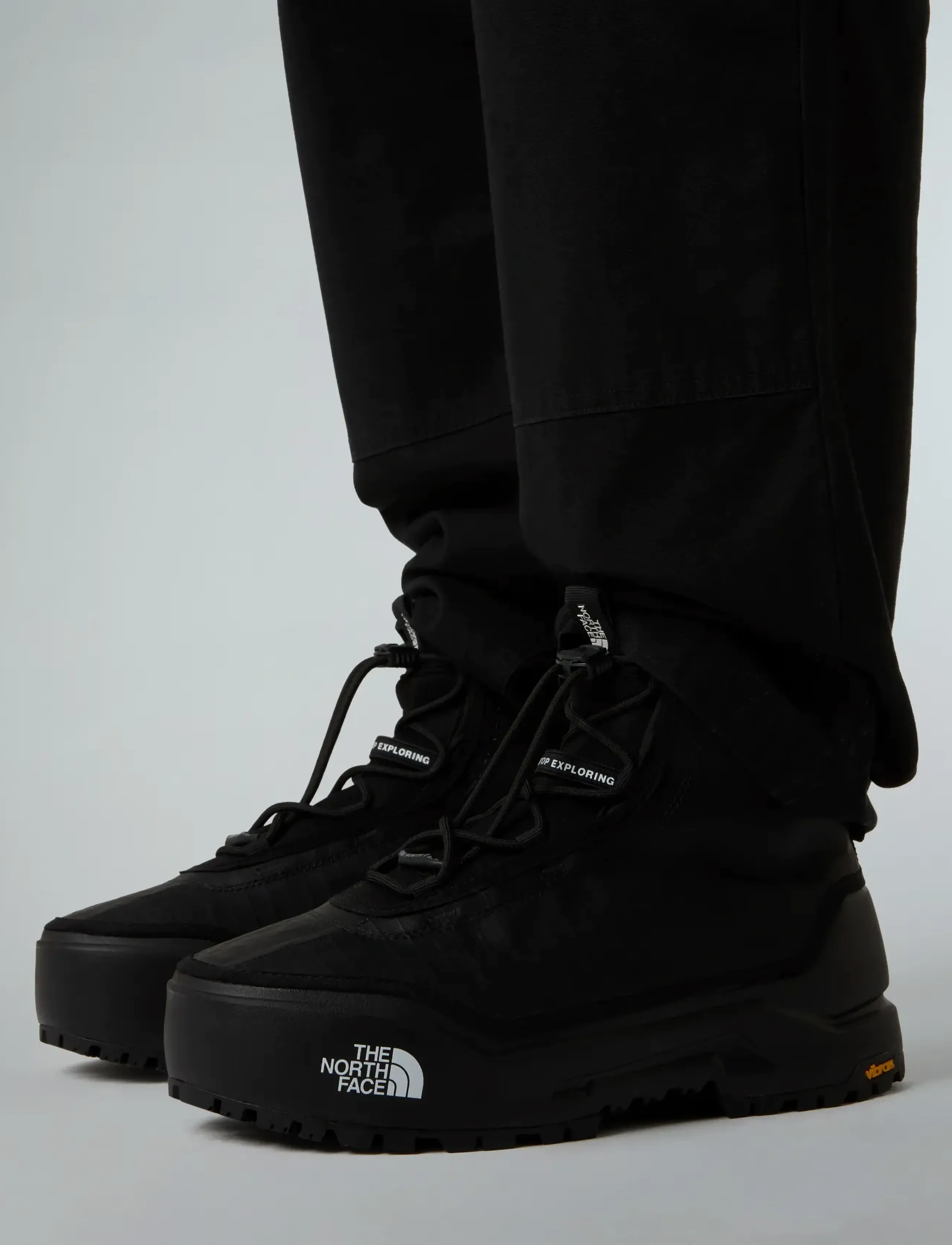 The North Face - BASE CAMP 100 WP - wanderschuhe - tnf black/tnf black - 0