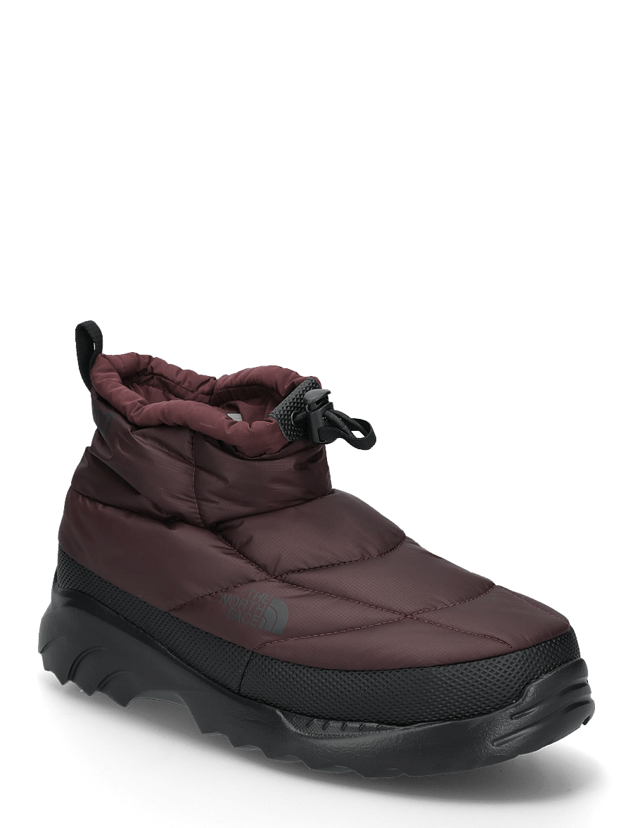 The North Face - NUPTSE TRACTION CHUKKA - talvesaapad - deep burgundy/tnf black - 0