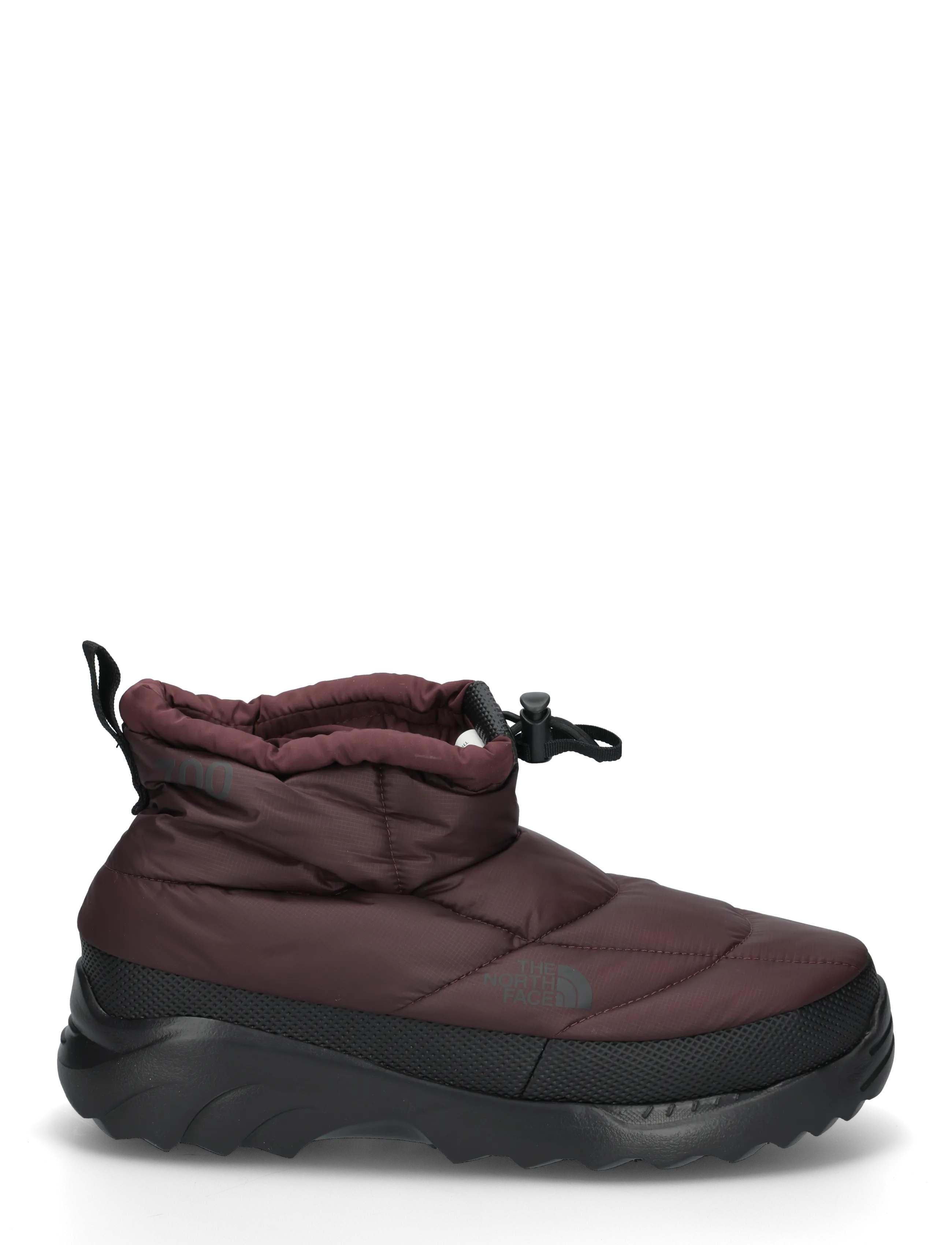 The North Face - NUPTSE TRACTION CHUKKA - talvesaapad - deep burgundy/tnf black - 2