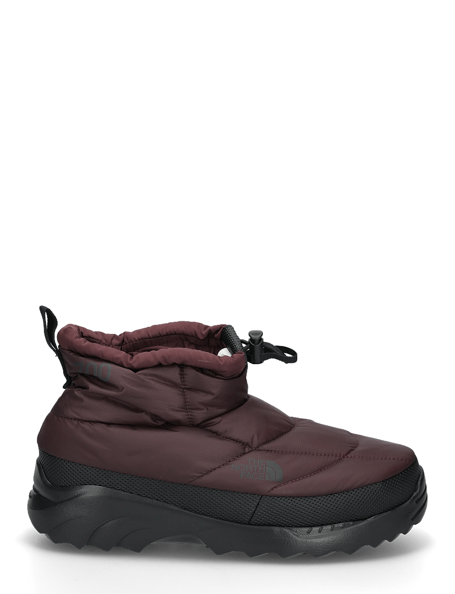 The North Face - NUPTSE TRACTION CHUKKA - talvesaapad - deep burgundy/tnf black - 2
