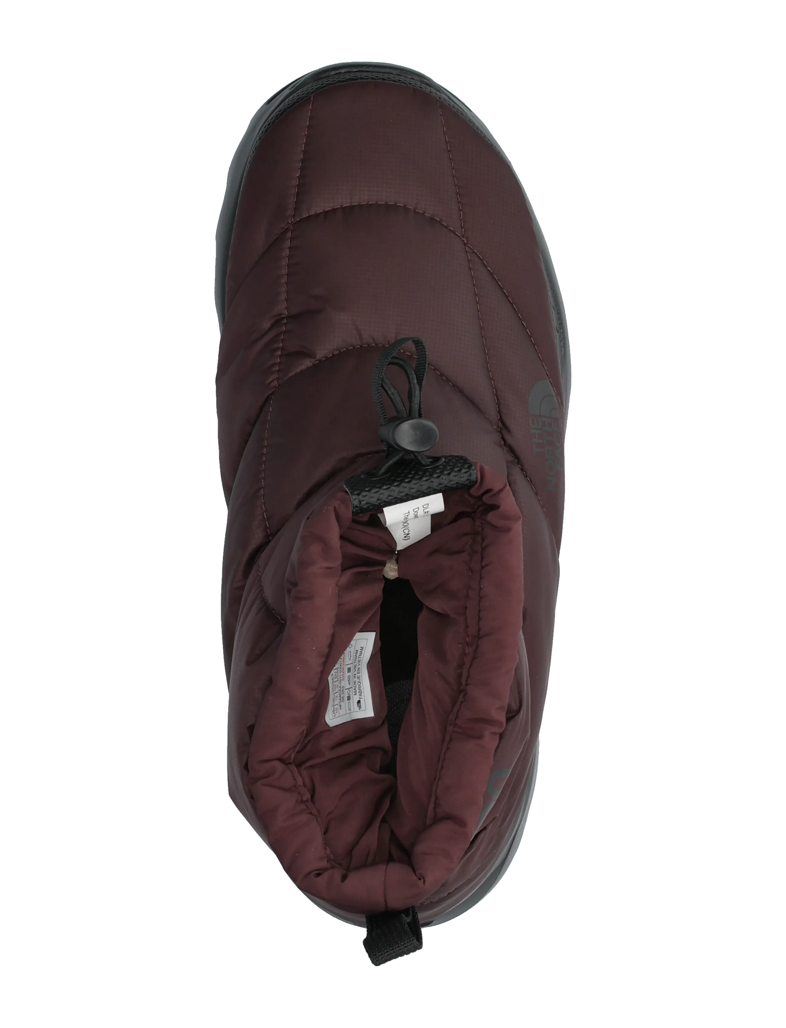 The North Face - NUPTSE TRACTION CHUKKA - talvesaapad - deep burgundy/tnf black - 3