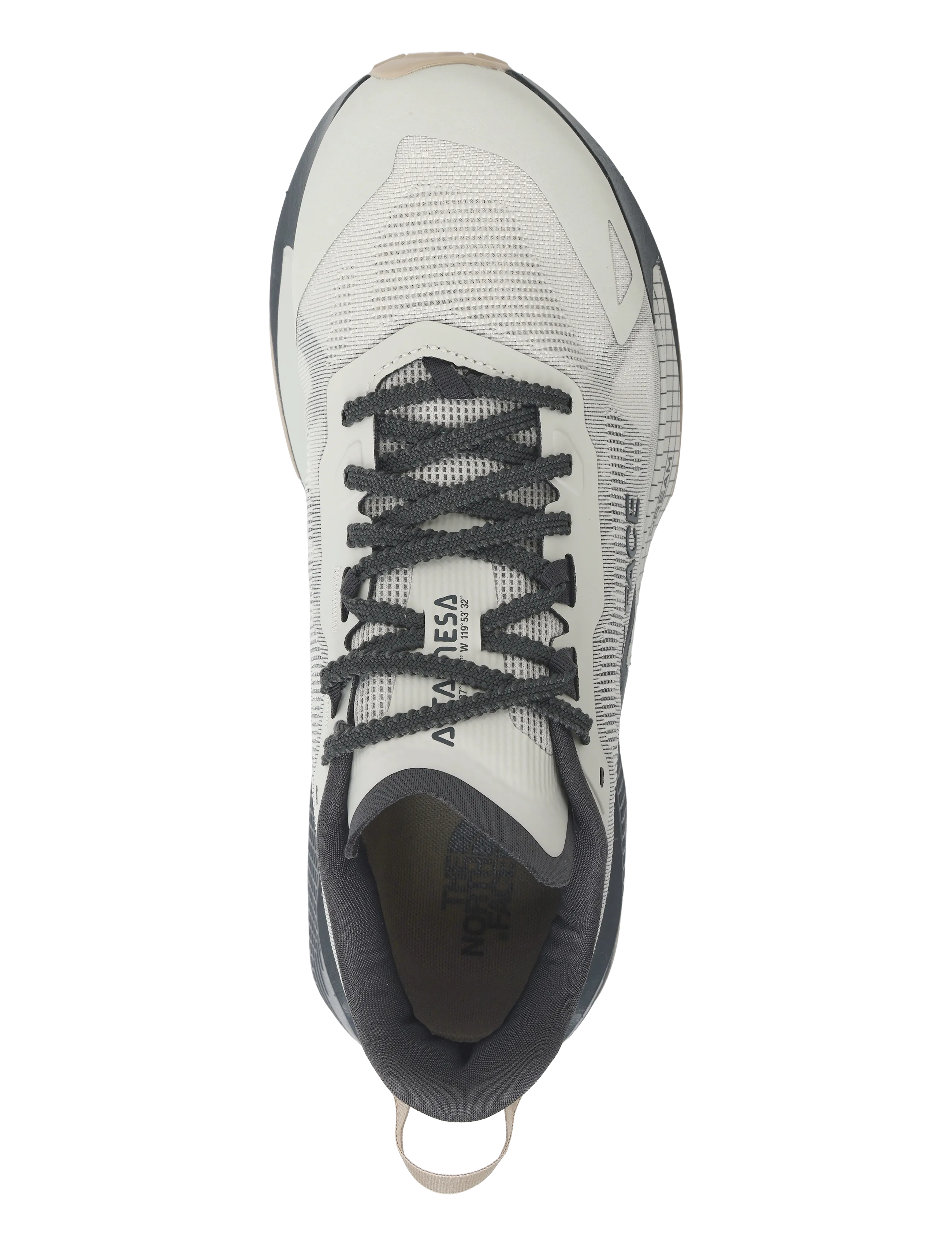 The North Face - M ALTAMESA 500 V2 - running shoes - cumulus cloud/anthracit - 3