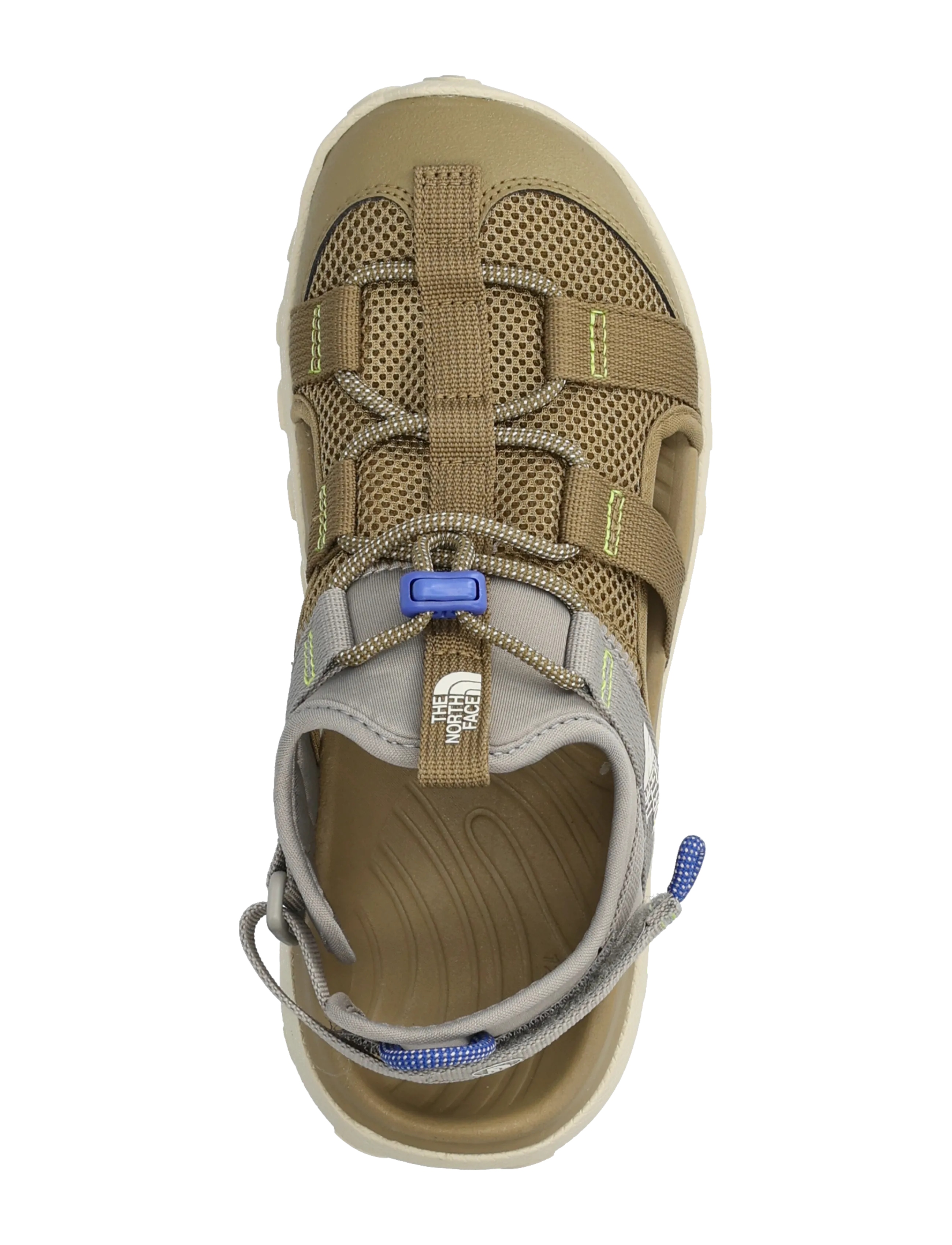 The North Face - Y EXPLORE CAMP SHANDAL - water shoes - cedar/tnf blue - 4