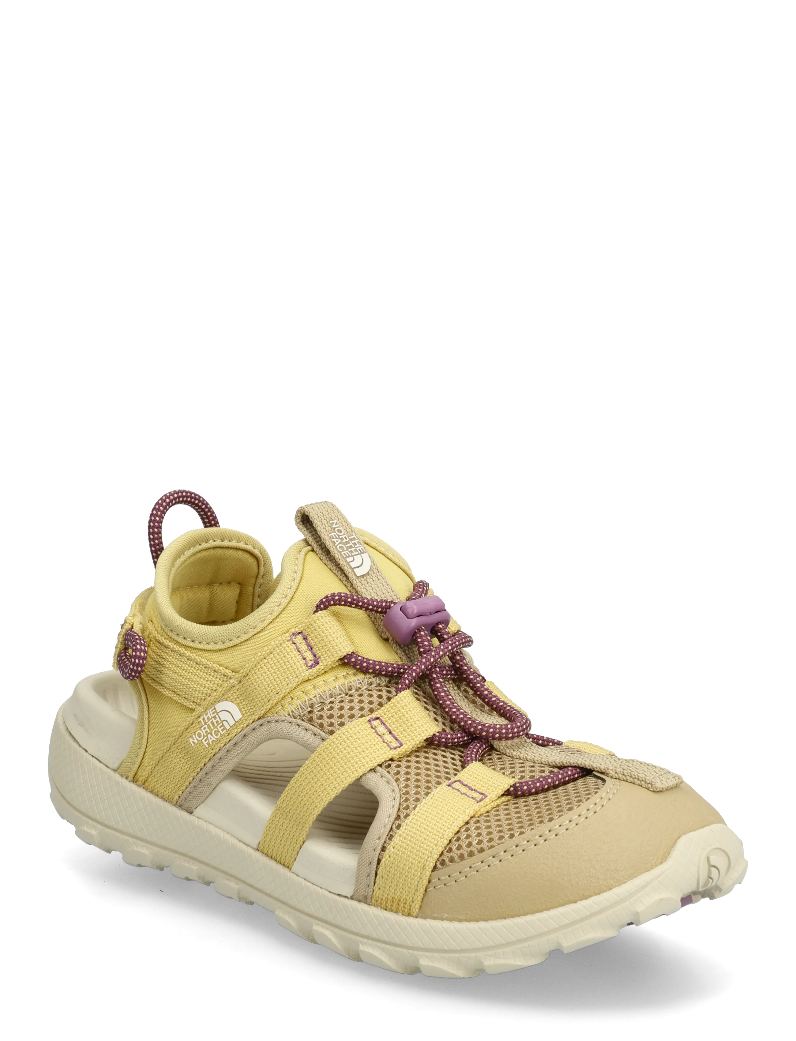 The North Face Y EXPLORE CAMP SHANDAL - Sko - KHAKI STONE/HONEYED SAN / yellow