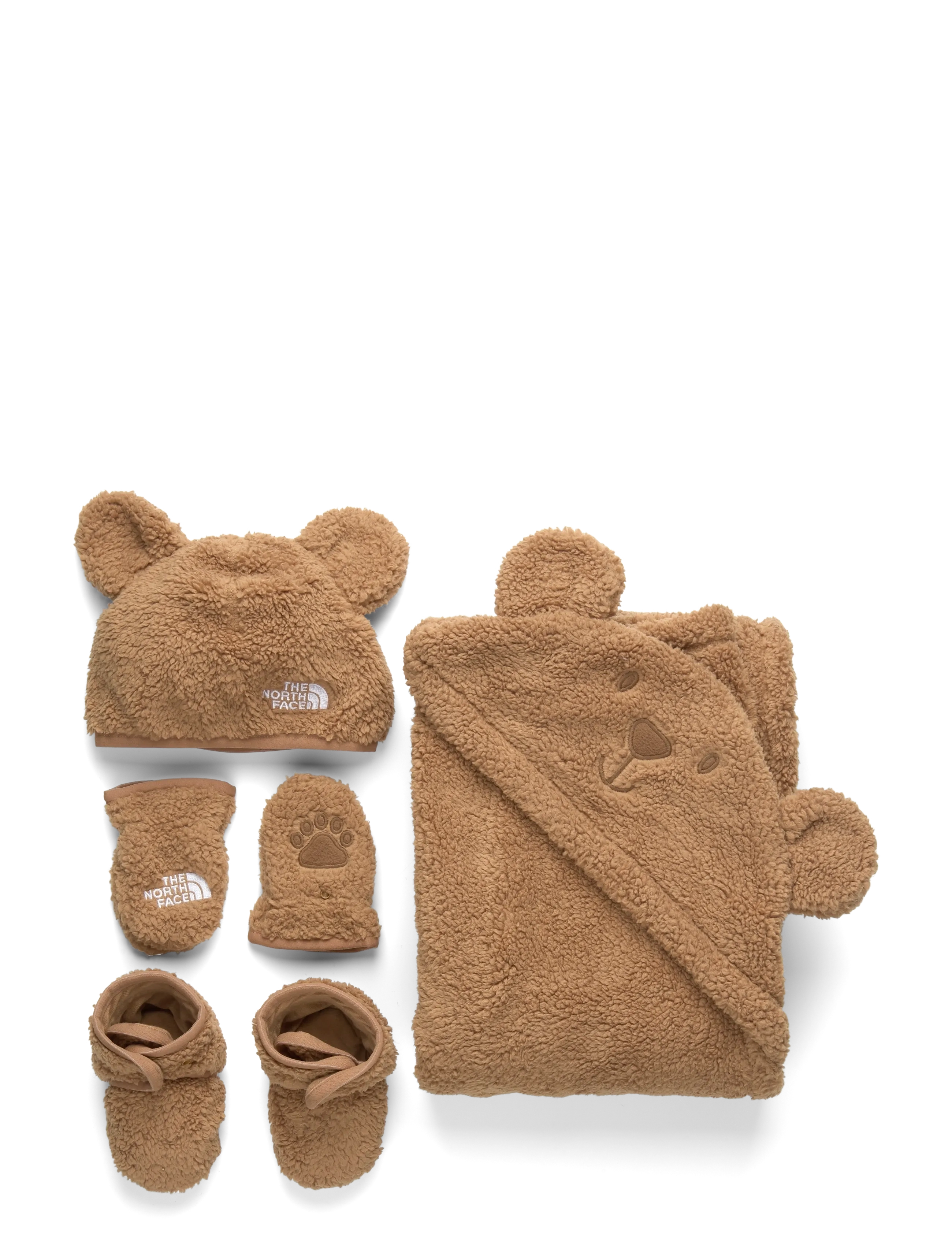 The North Face BABY CAMPSHIRE BOX SET - Bērnu zābaciņi - TEDDY BROWN / beige