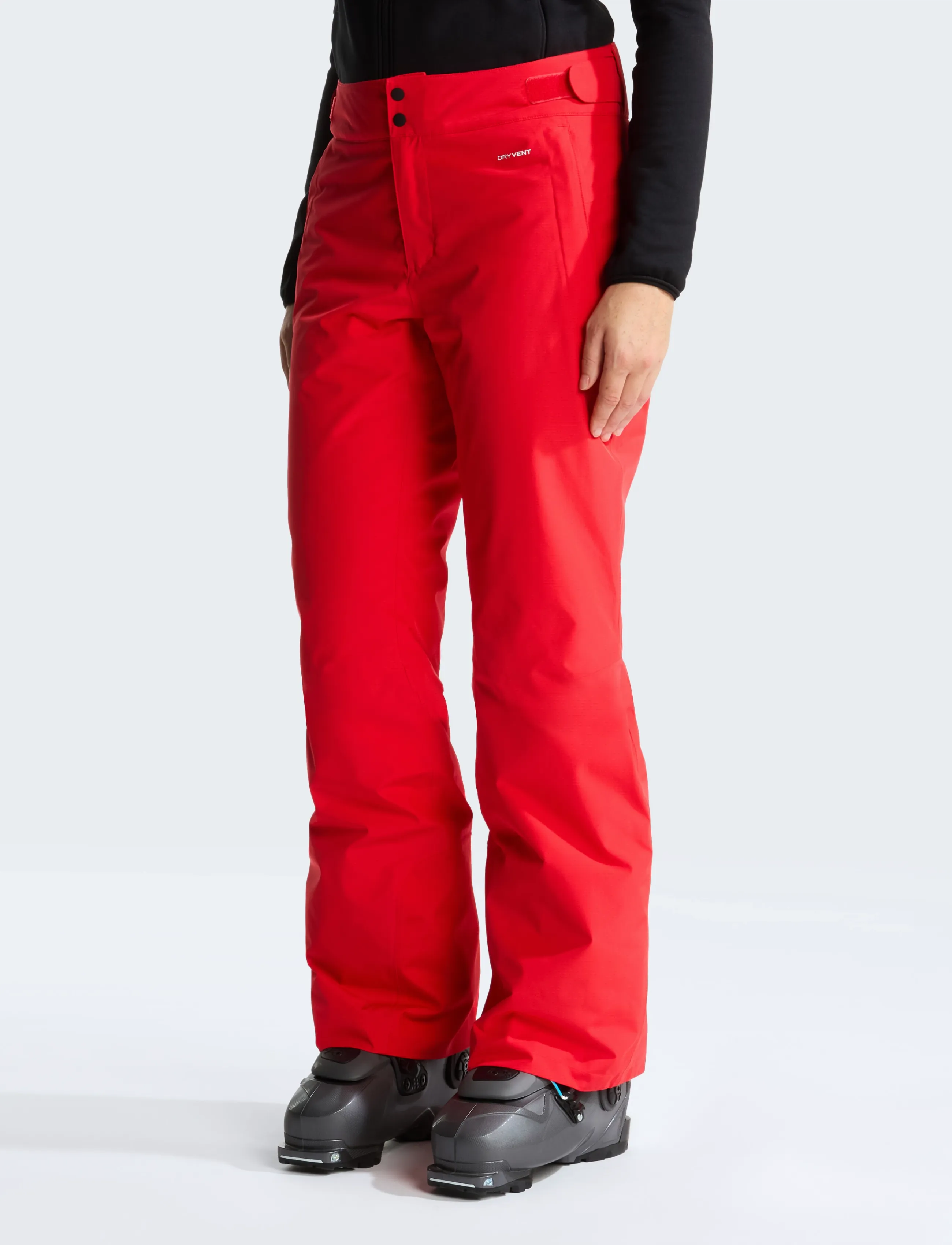 The North Face - W DESCENDIT PANT - ski-kleidung - elevation red - 0