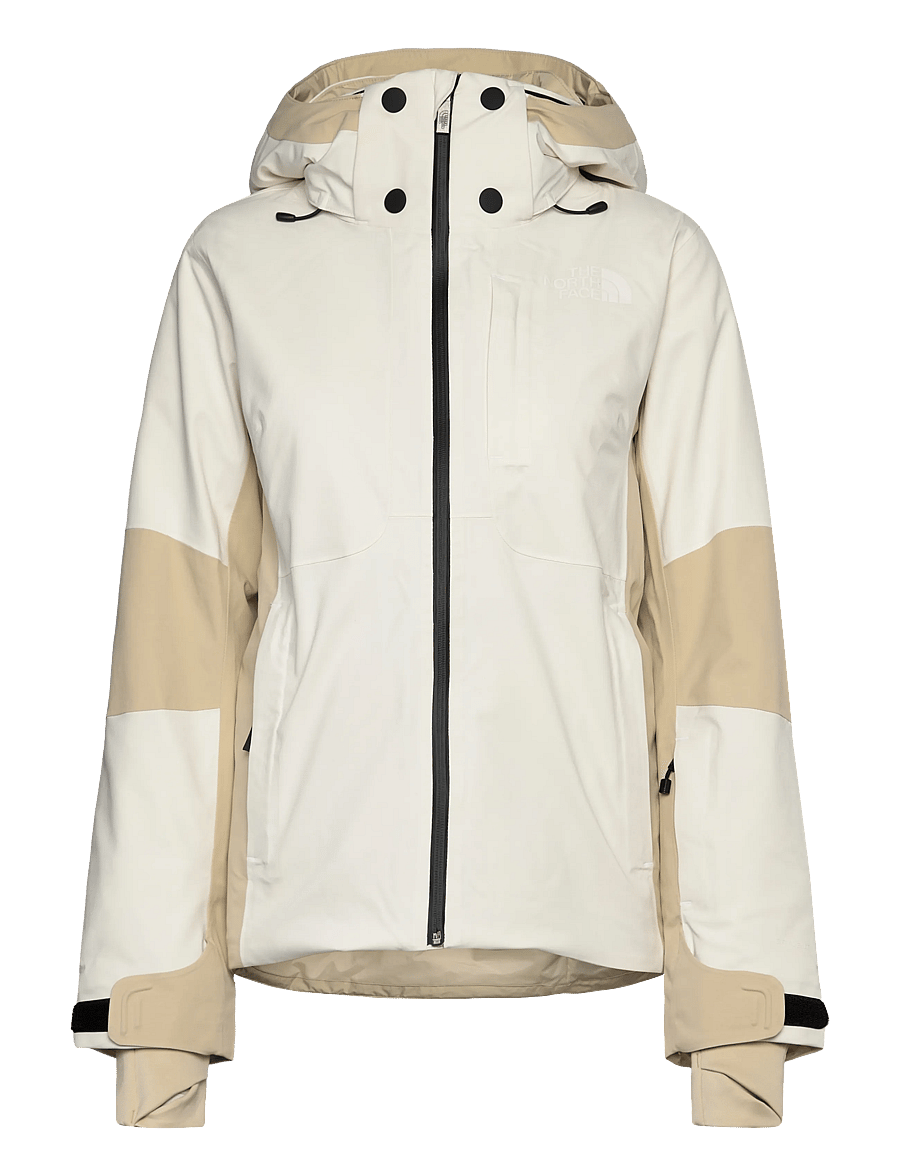 The North Face - W LENADO JACKET - skidkläder - white dune/gravel - 1