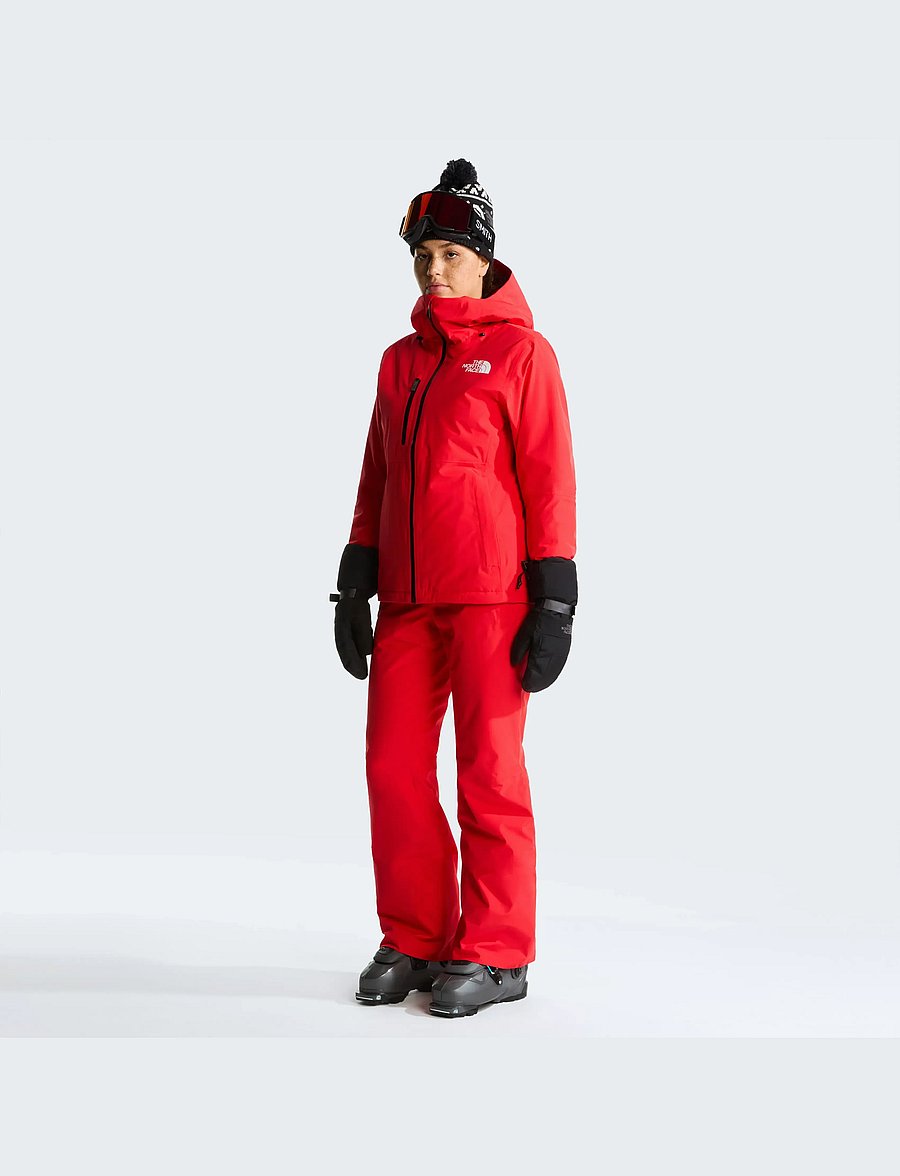 The North Face - W DESCENDIT JACKET - suusariietus - elevation red - 3