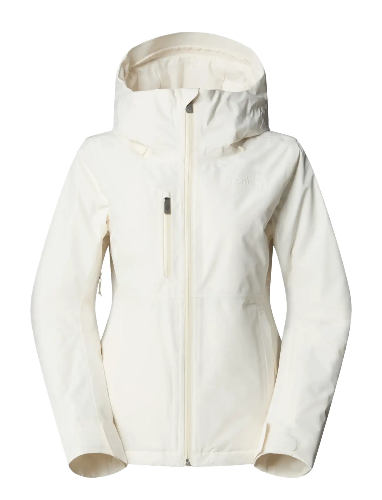 The North Face W DESCENDIT JACKET - Jacken - WHITE DUNE / white