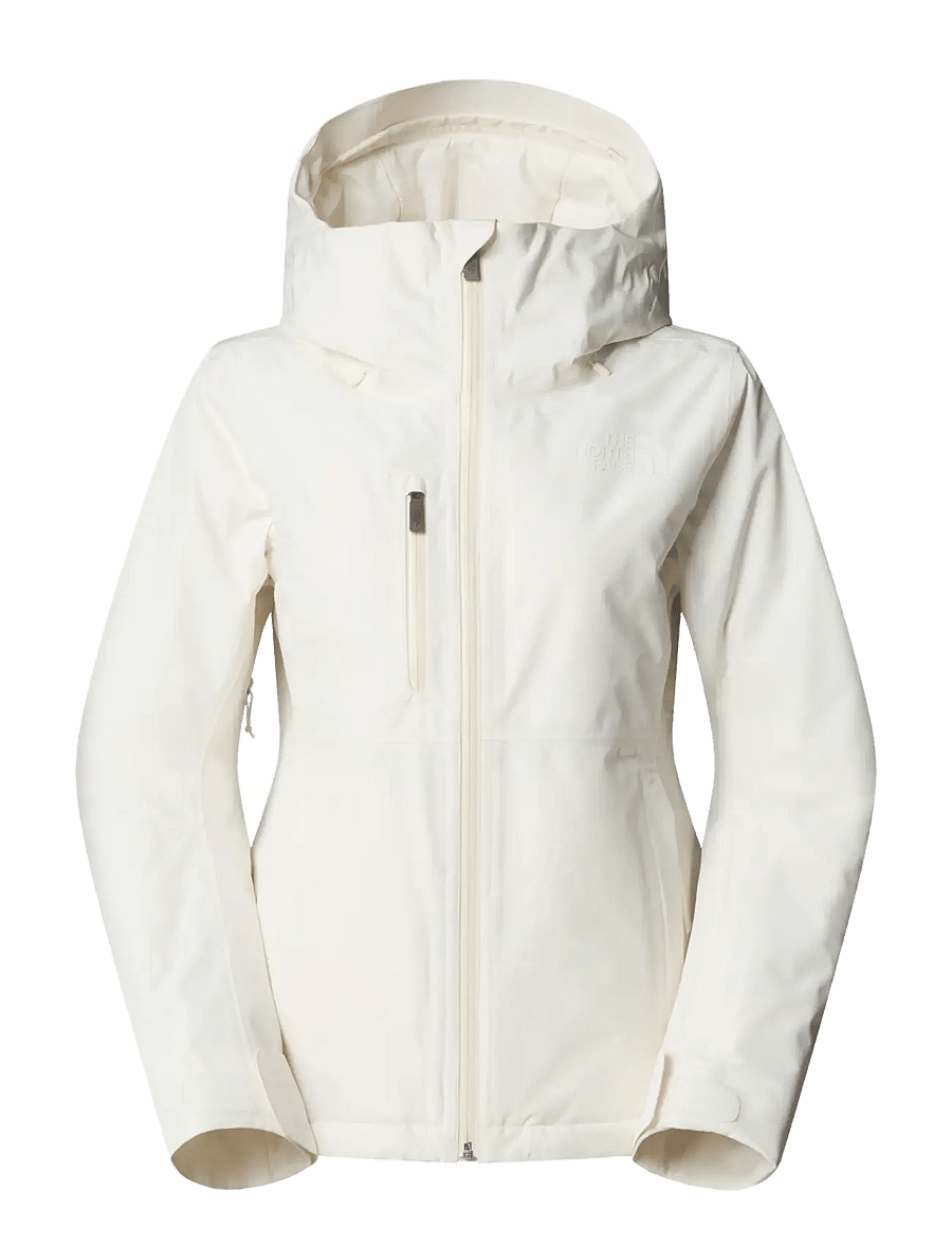 The North Face - W DESCENDIT JACKET - skíðafatnaður - white dune - 1