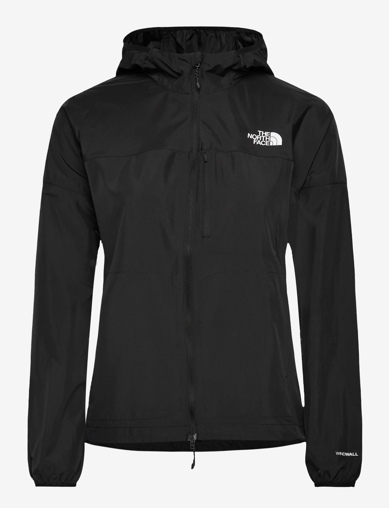 The North Face - W HIGHER RUN WIND JACKET - träningsjackor - tnf black - 0