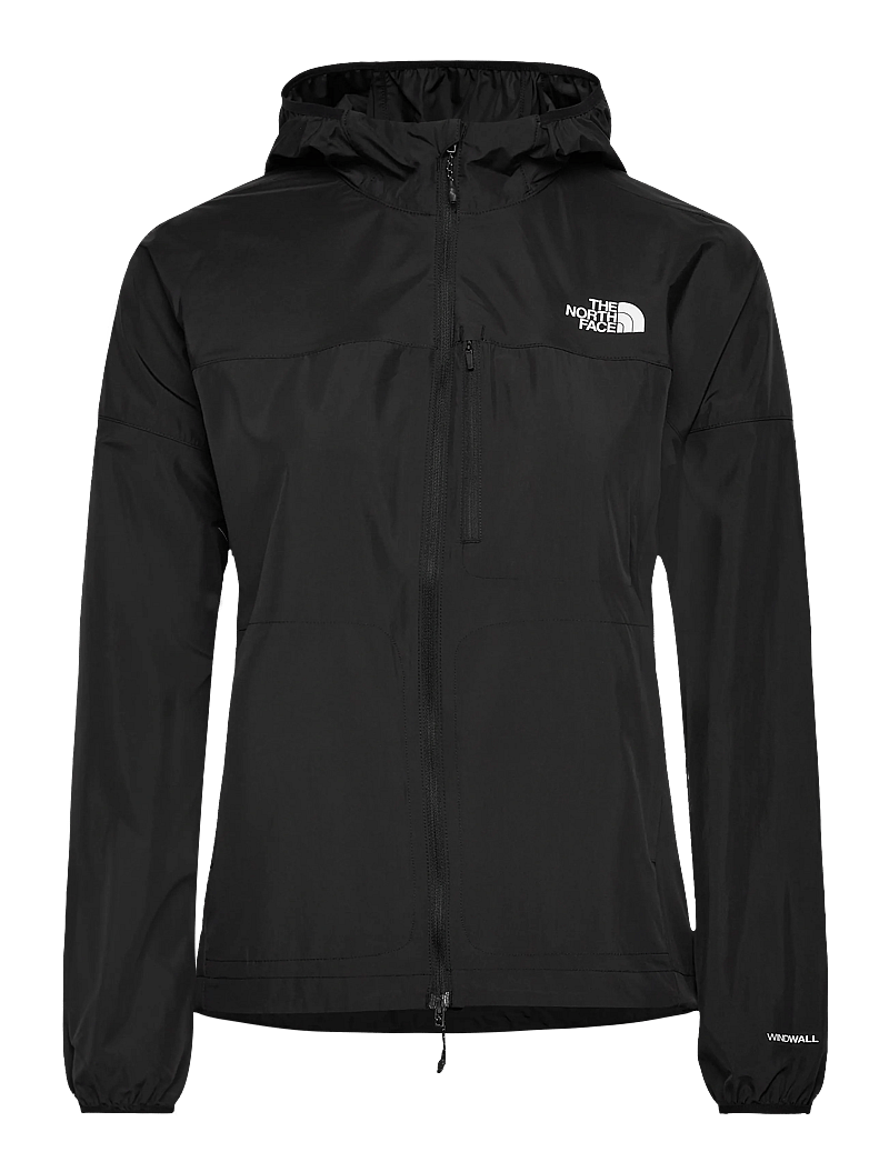 The North Face - W HIGHER RUN WIND JACKET - tnf black - 0