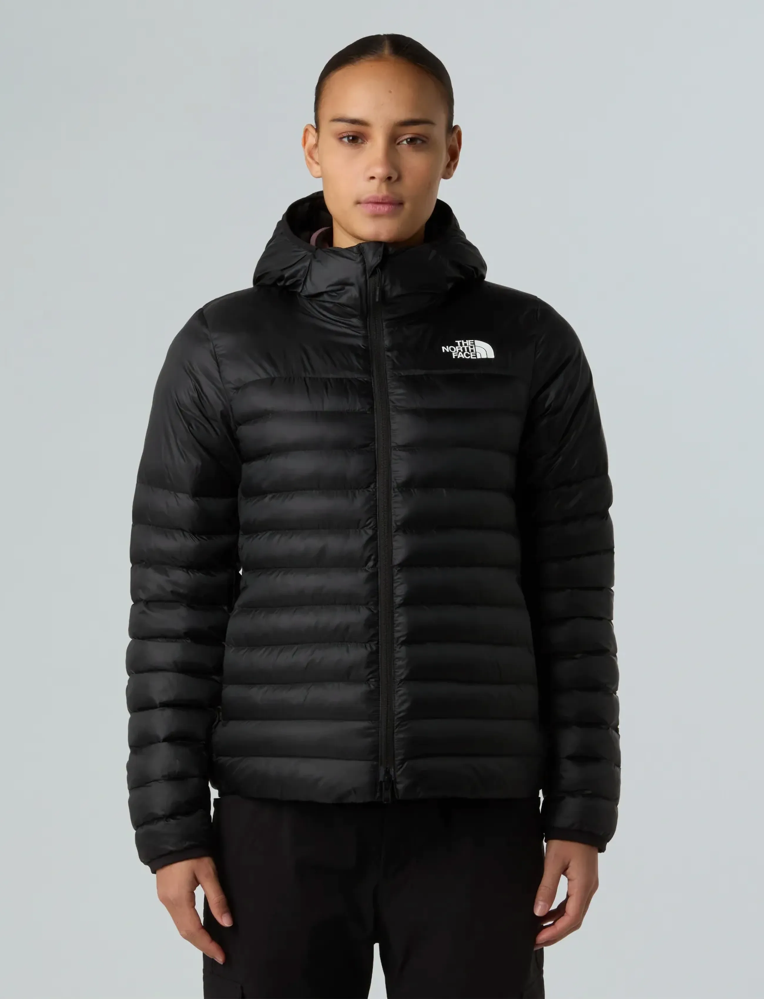 The North Face W Terra Peak Hoodie, L, Black, Sport Jackets > Sport Padded Jackets, Dame