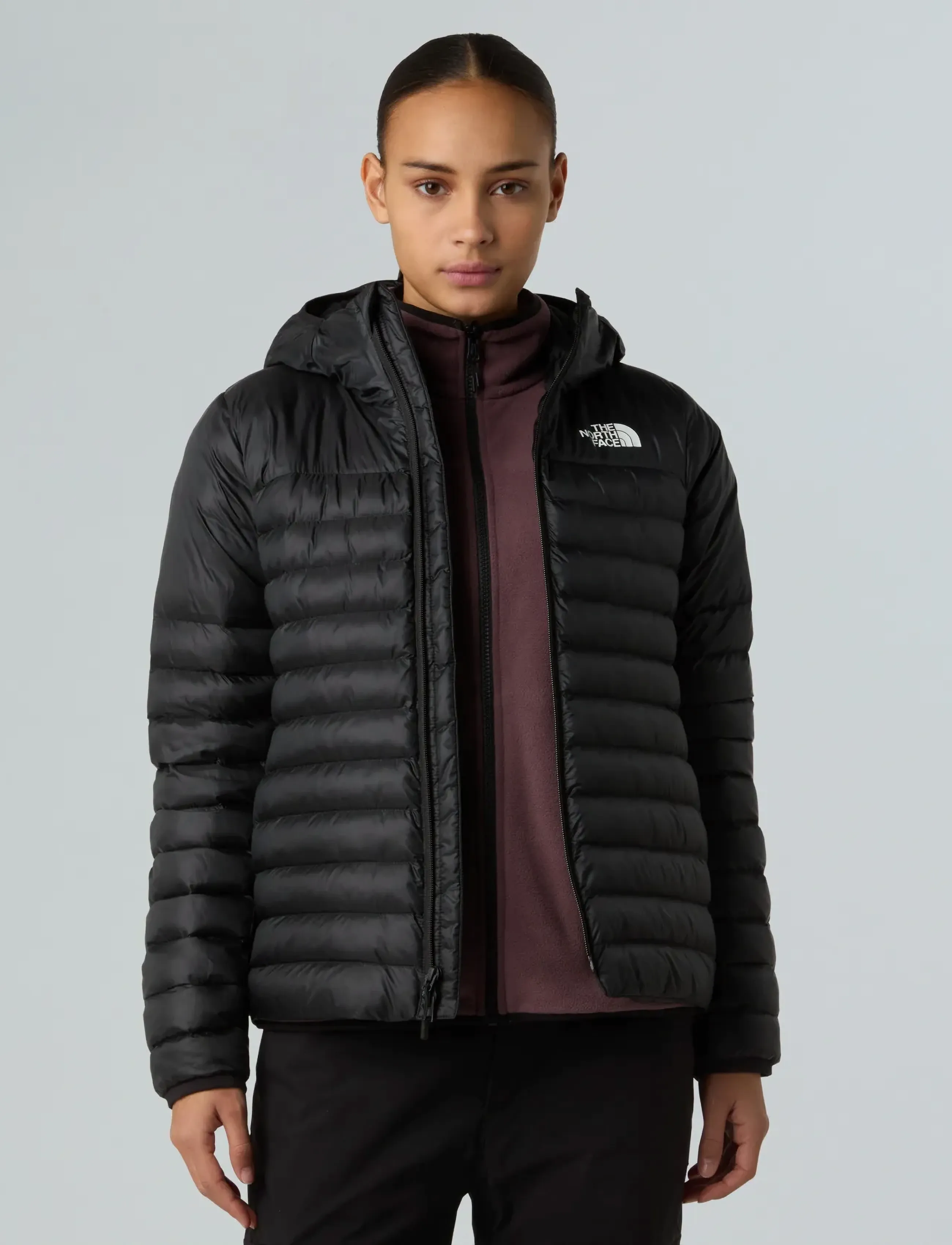 The North Face - W TERRA PEAK HOODIE - vestes d'hiver - tnf black - 5