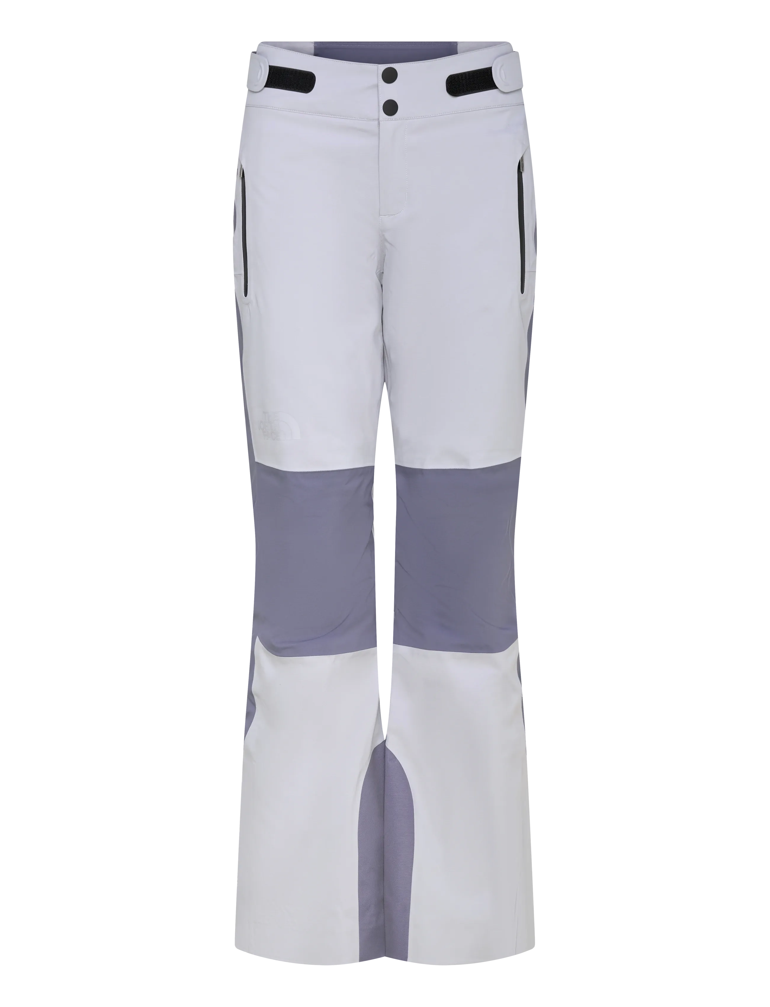 The North Face W LENADO PANT - Skiing pants - BLUE FLAX/TWILIGHT GALA / grey