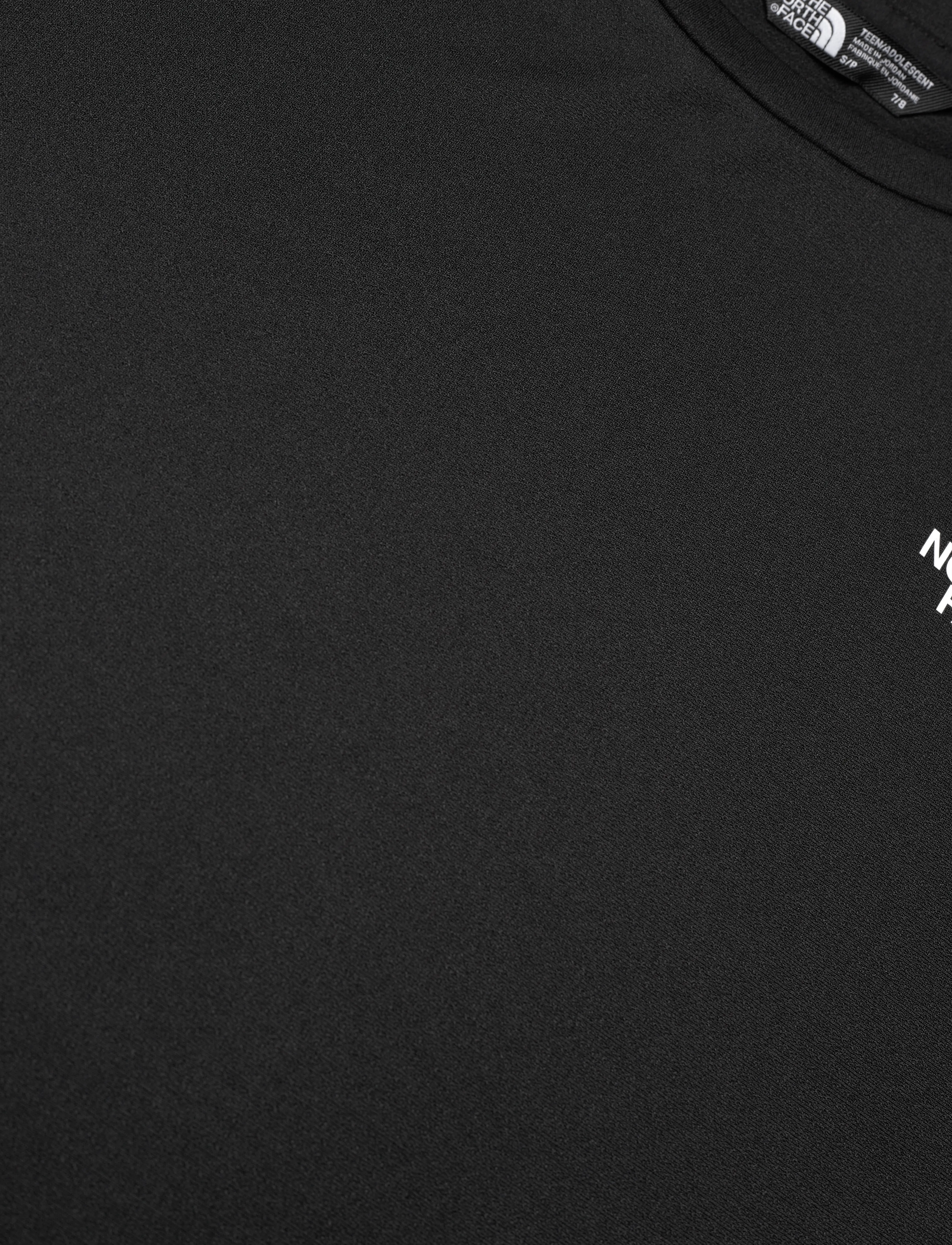 The North Face - TEEN NEW 24/7 SS TEE - kortærmede t-shirts - black - 2
