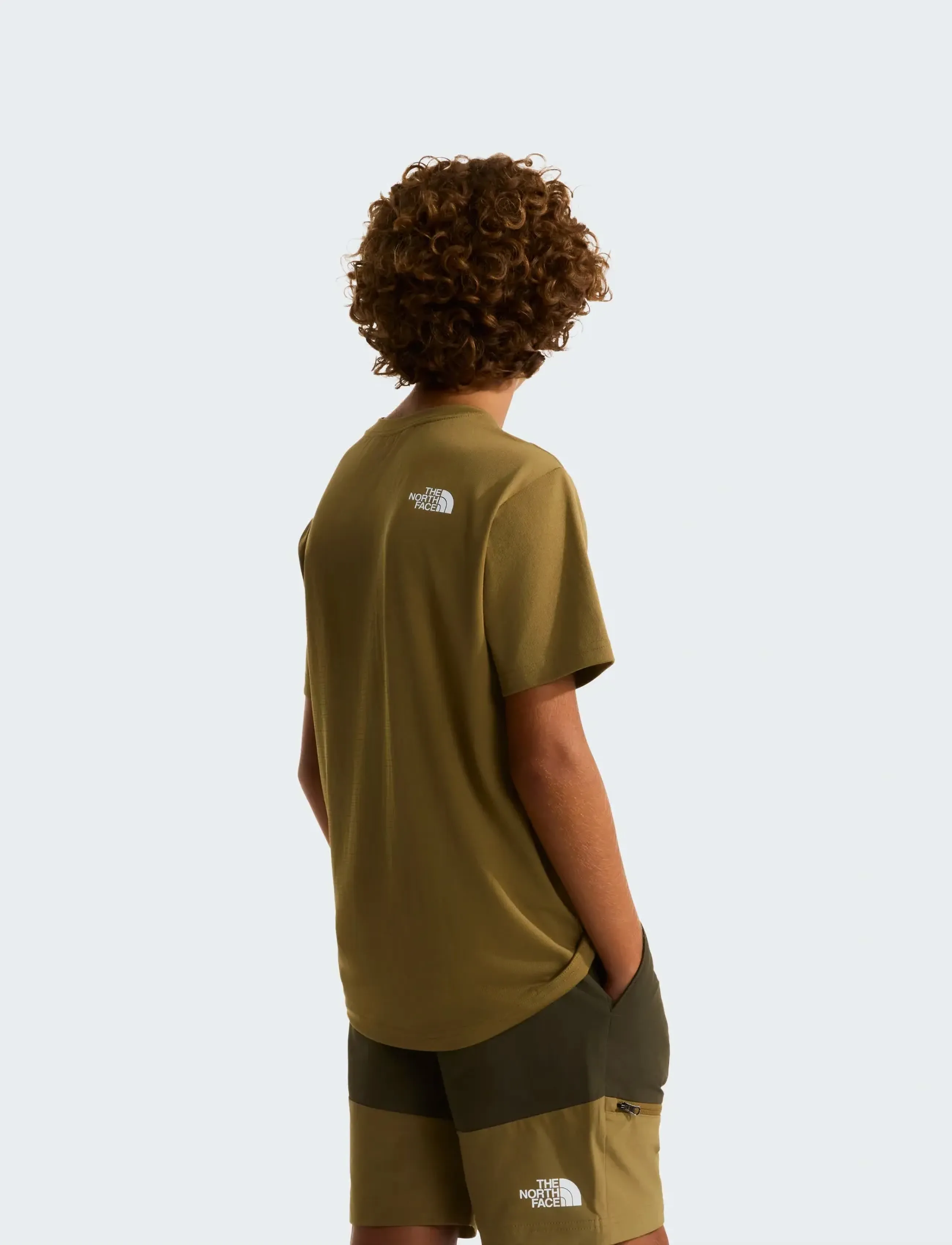 The North Face - TEEN NEW 24/7 SS TEE - kortærmede t-shirts - cedar - 5