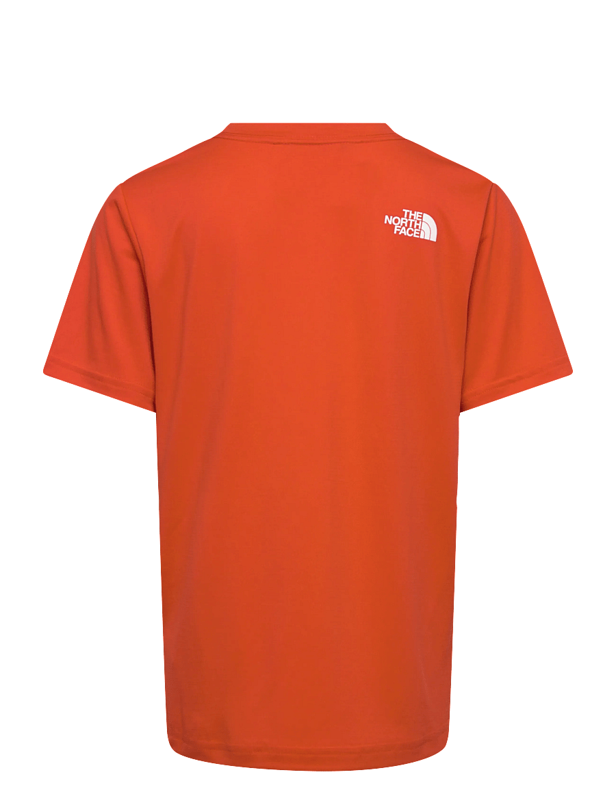 The North Face - TEEN NEW 24/7 SS TEE - kortermede t-skjorter - lava red - 2