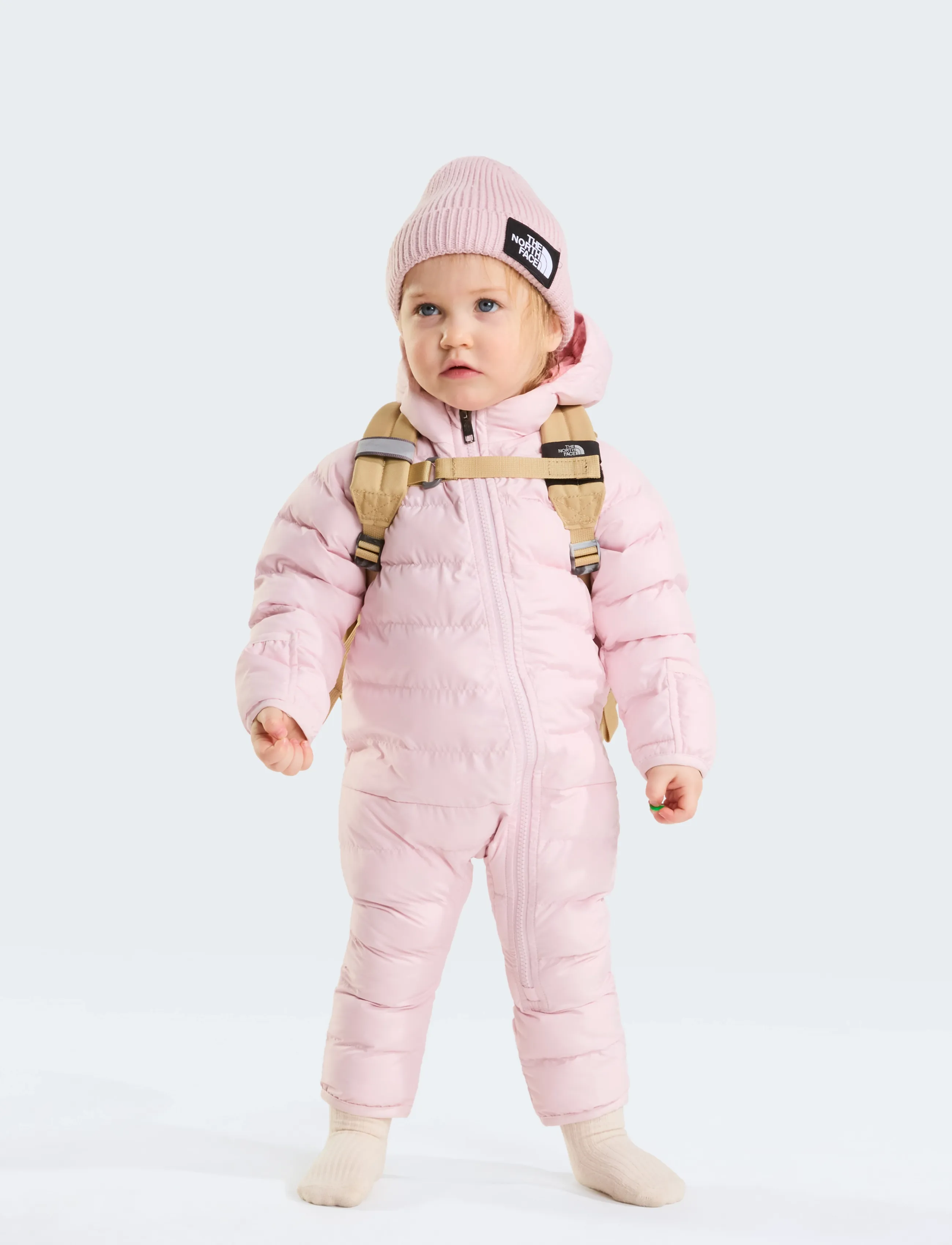 The North Face - BABY PERRITO ONE PIECE - termokombinesoonid - pale blossom - 3