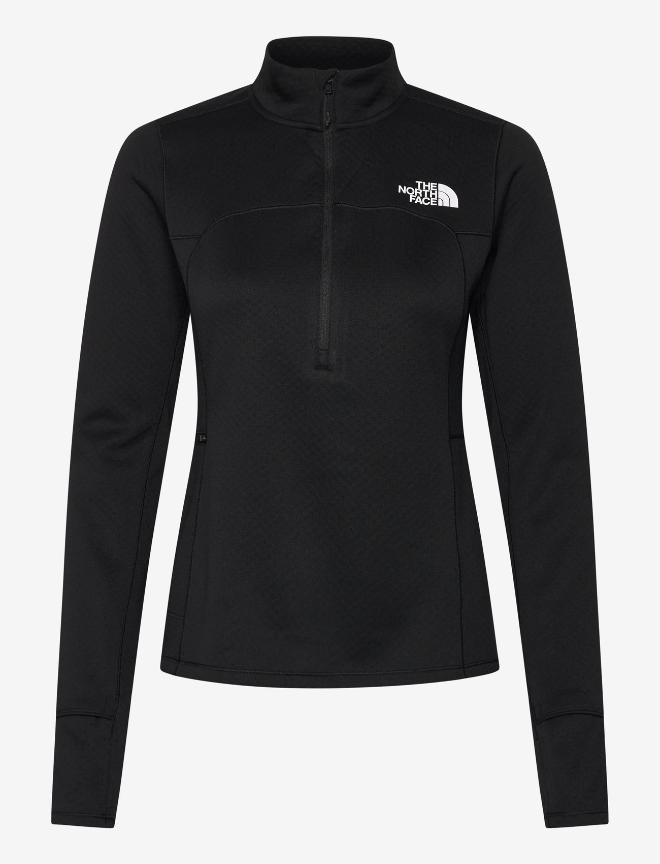 The North Face - W WINTER WARM PRO 1/4 ZIP - tnf black - 1