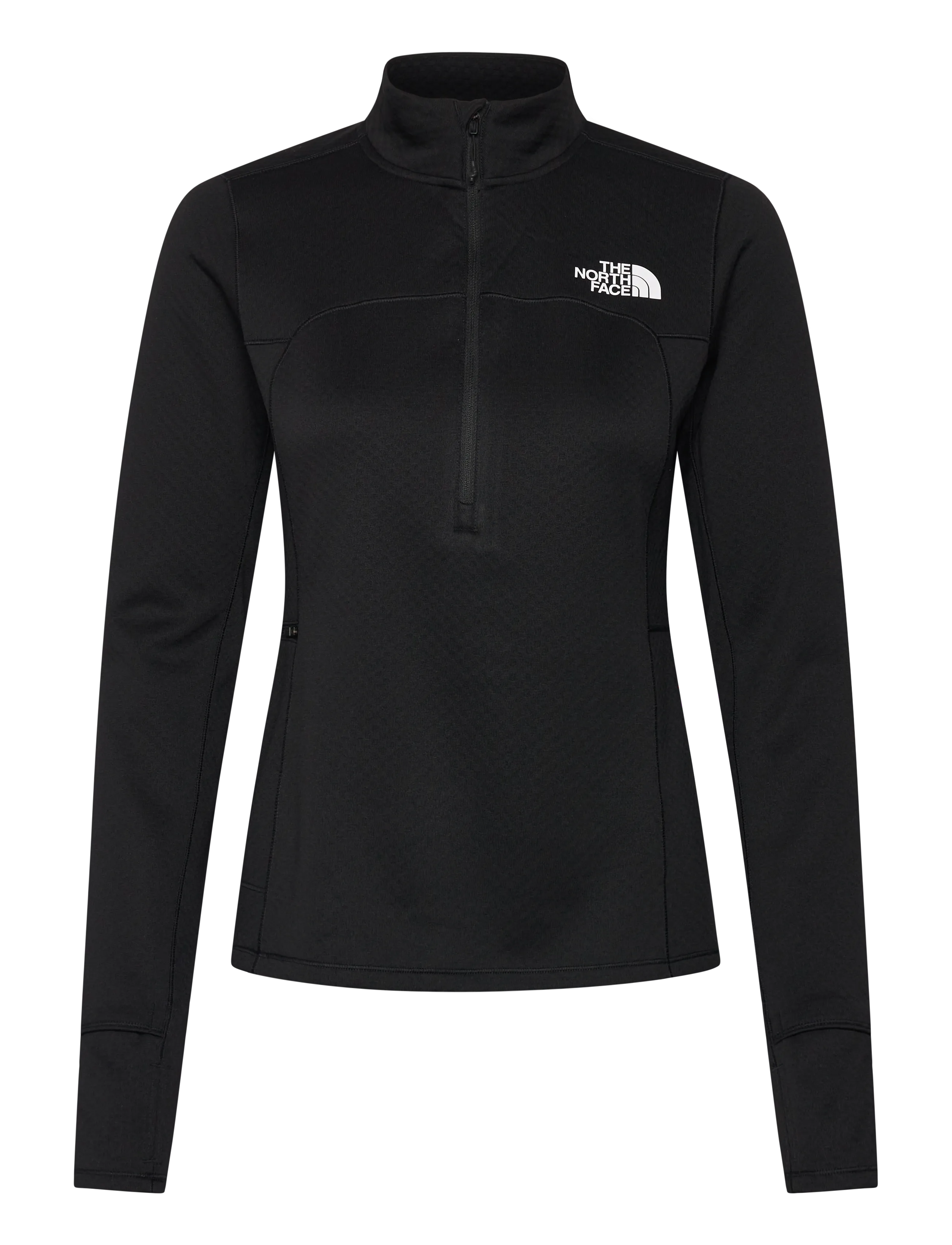 The North Face W WINTER WARM PRO 1/4 ZIP - Sweatshirts - TNF BLACK / black