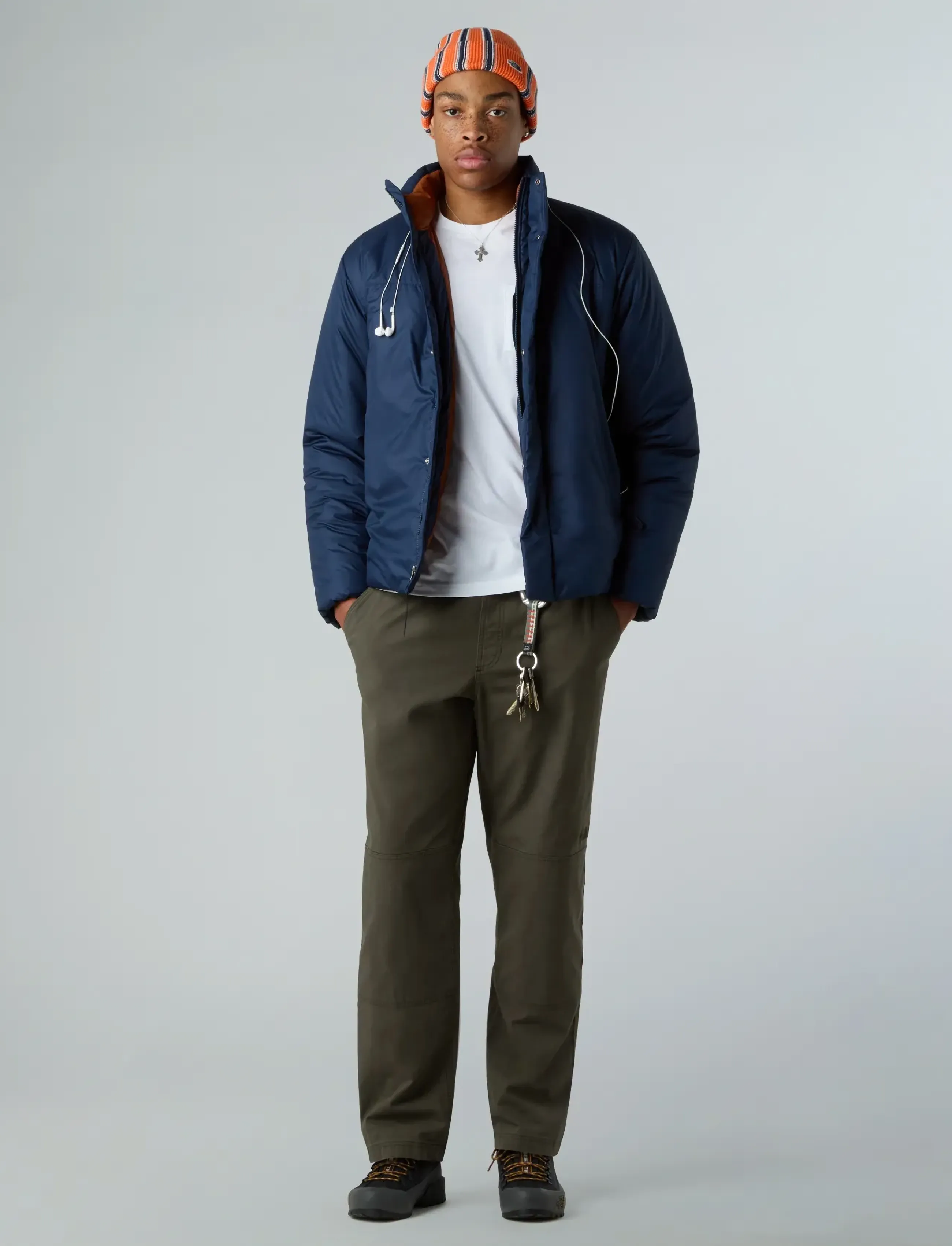 The North Face - M SIURANA JACKET - down jackets - summit navy/burnt umber - 3
