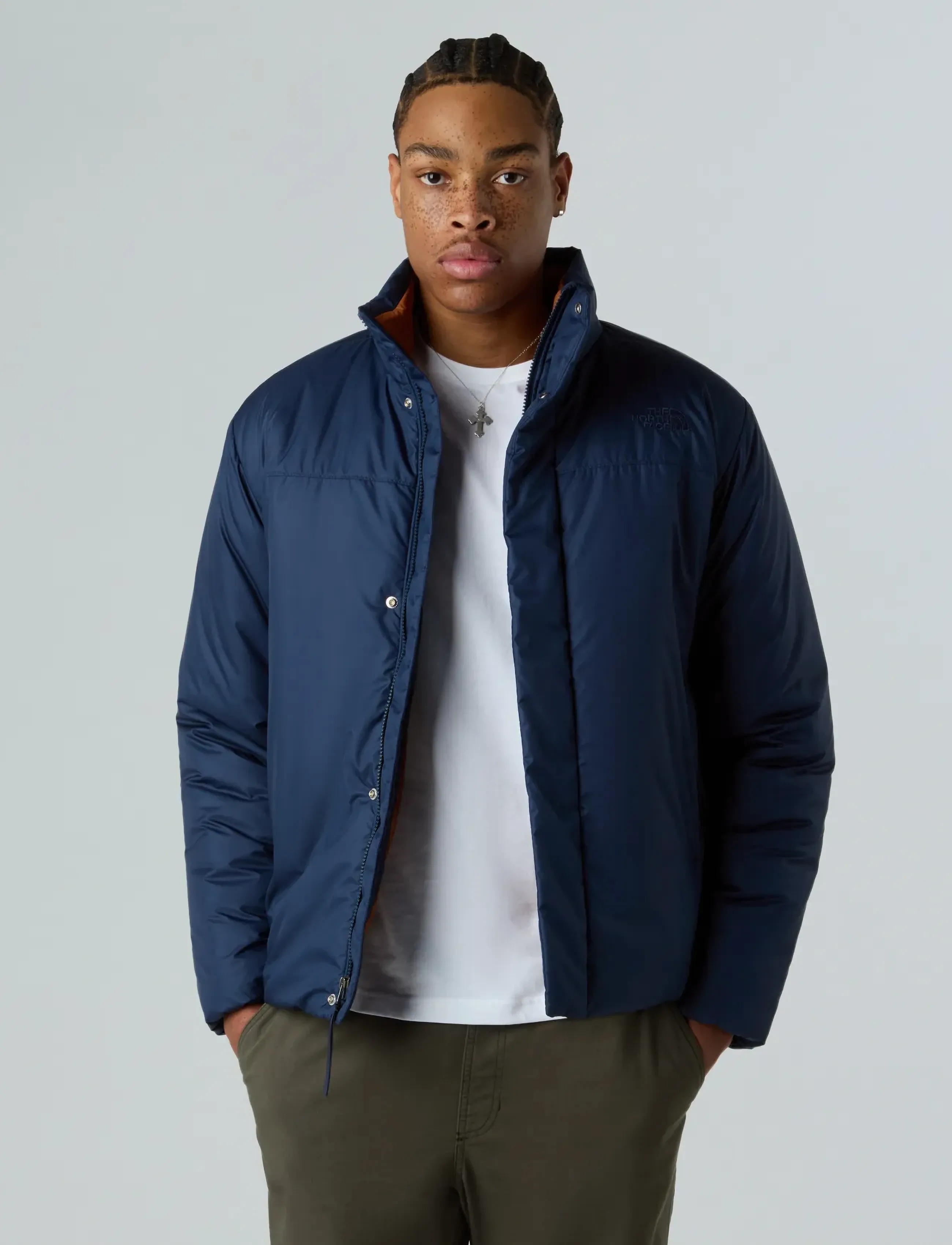 The North Face - M SIURANA JACKET - down jackets - summit navy/burnt umber - 5