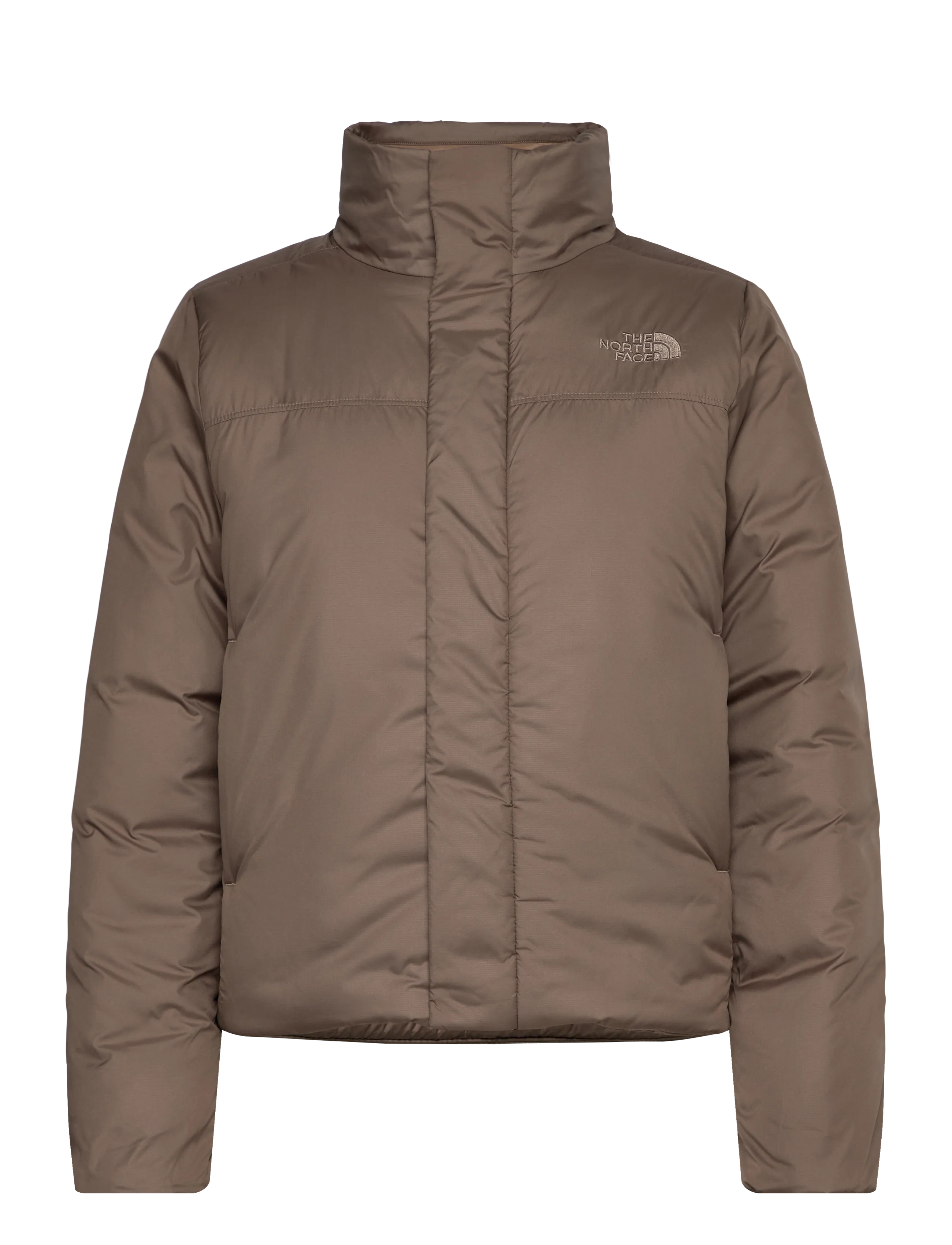 W SIURANA JACKET - MOCHA BROWN/MUSHROOM GR