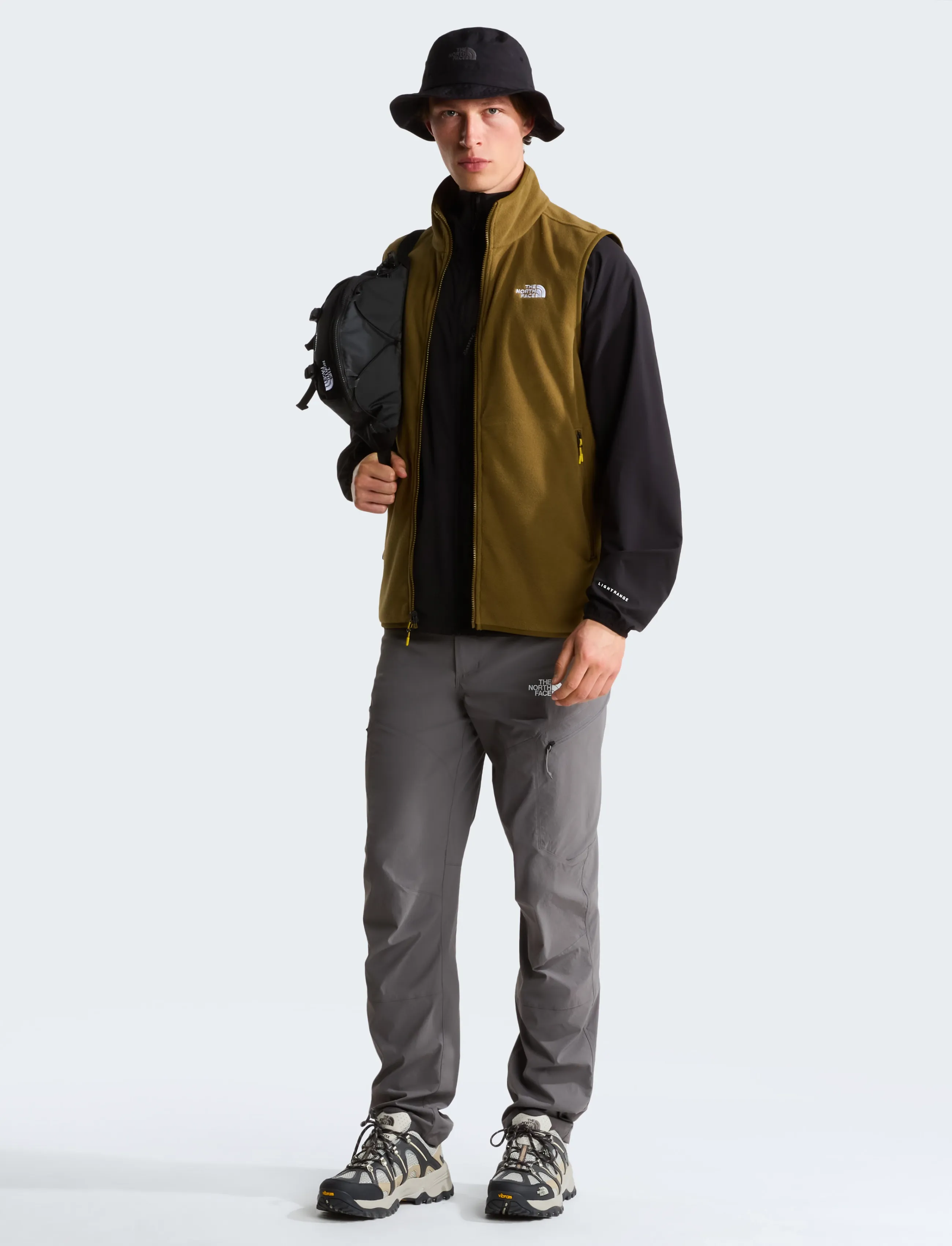 The North Face - M GLACIER FLEECE VEST - västar - caraway seed - 3