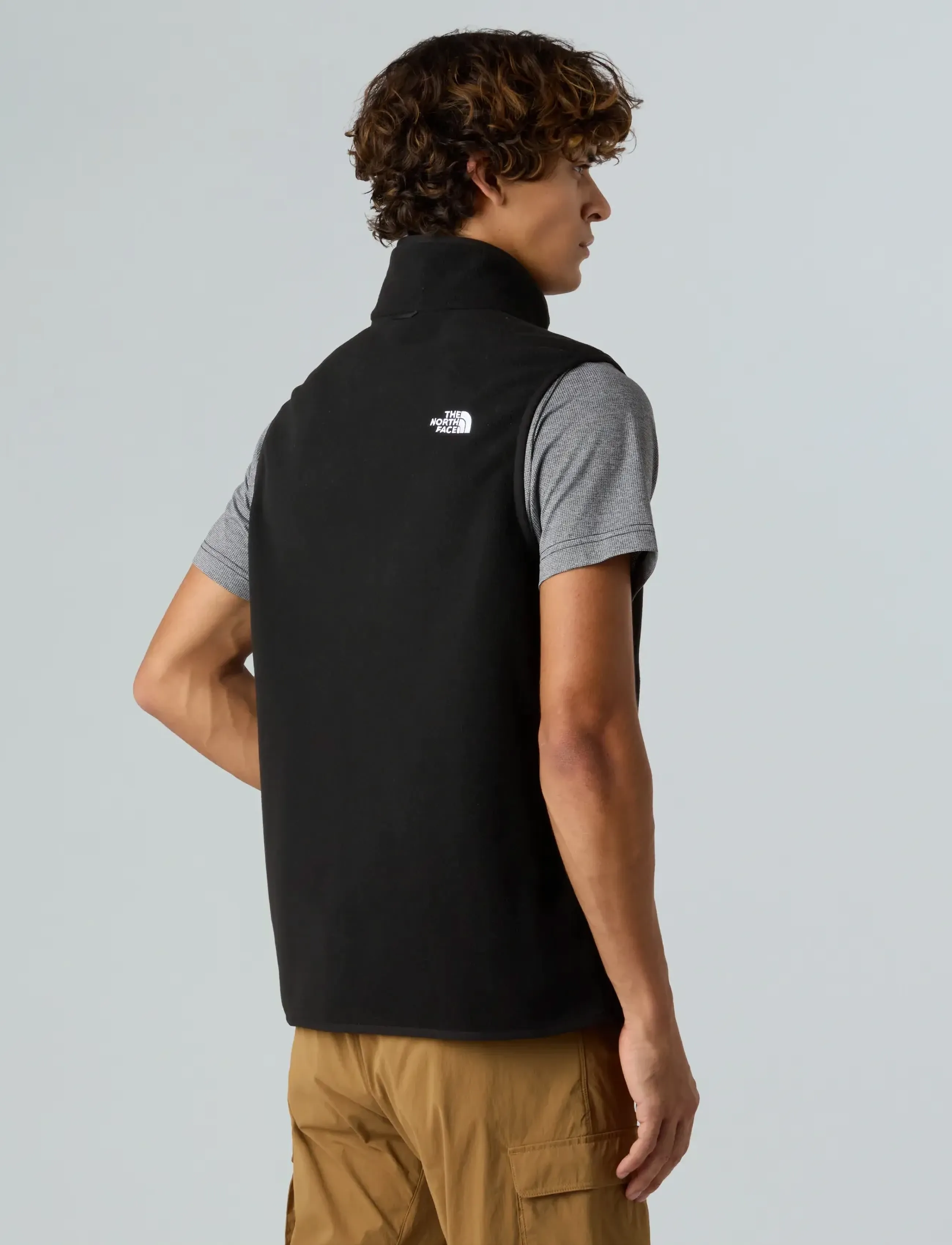The North Face - M GLACIER FLEECE VEST - västar - tnf black - 4