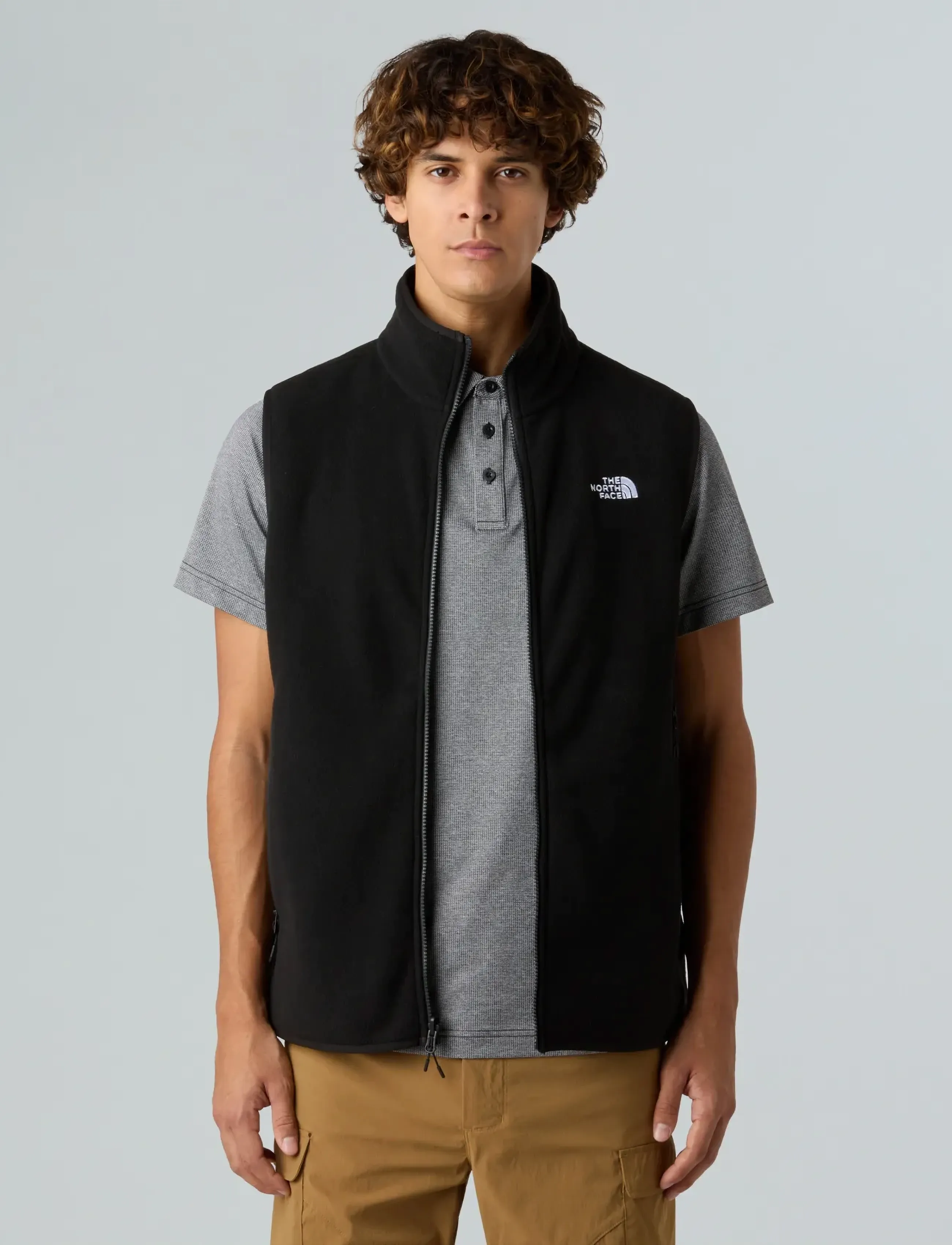 The North Face - M GLACIER FLEECE VEST - västar - tnf black - 5