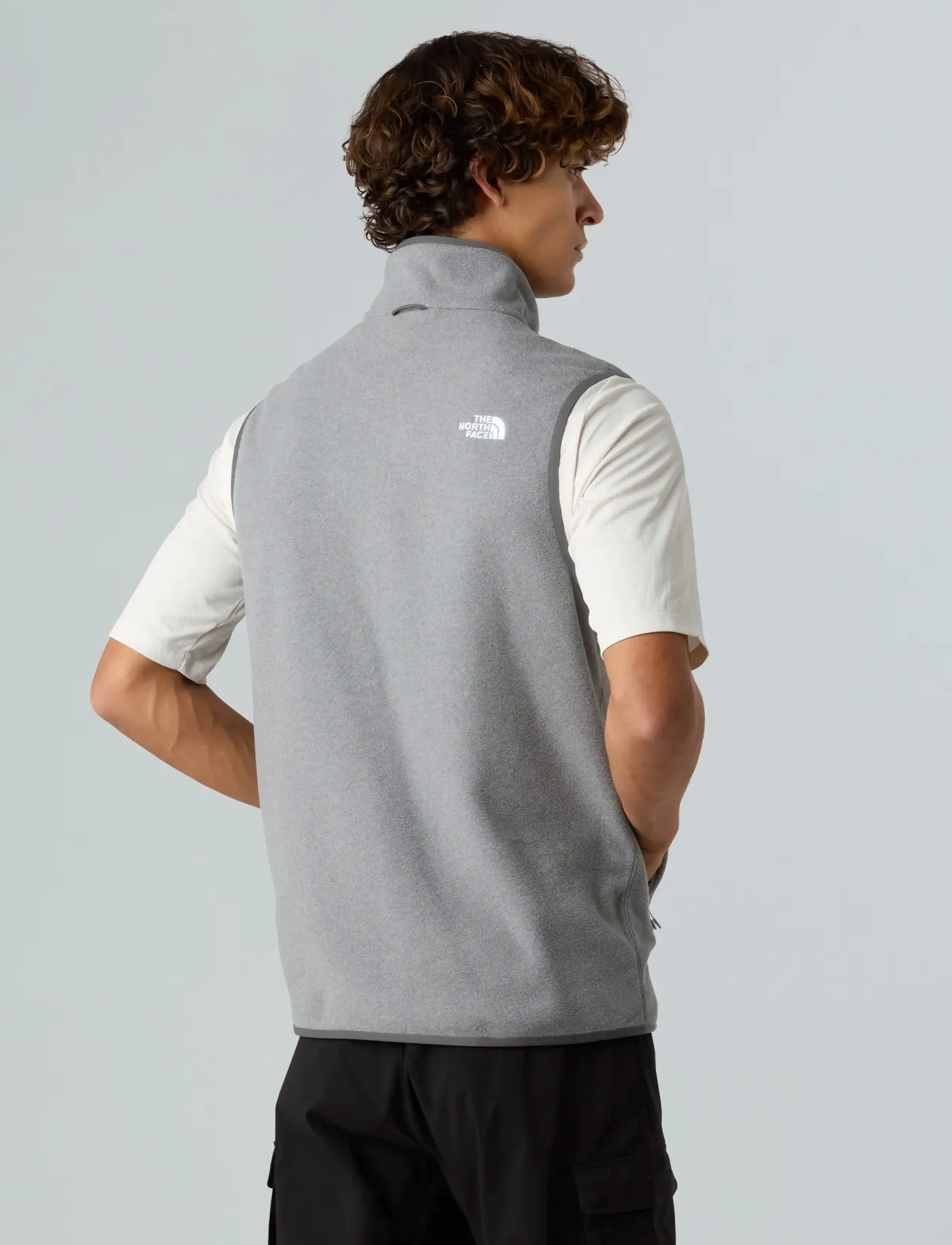 The North Face - M GLACIER FLEECE VEST - veste - tnf mid grey heather - 4