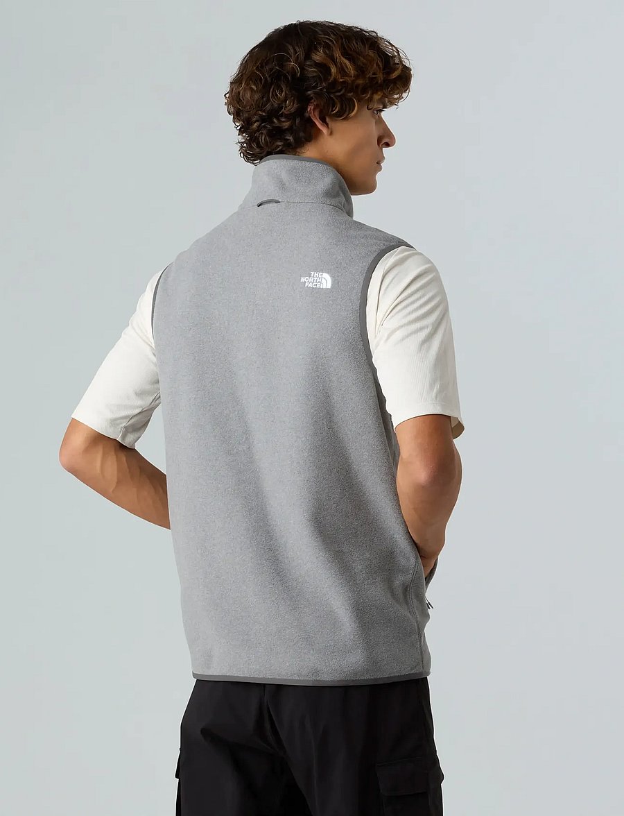 The North Face - M GLACIER FLEECE VEST - vestid - tnf mid grey heather - 4