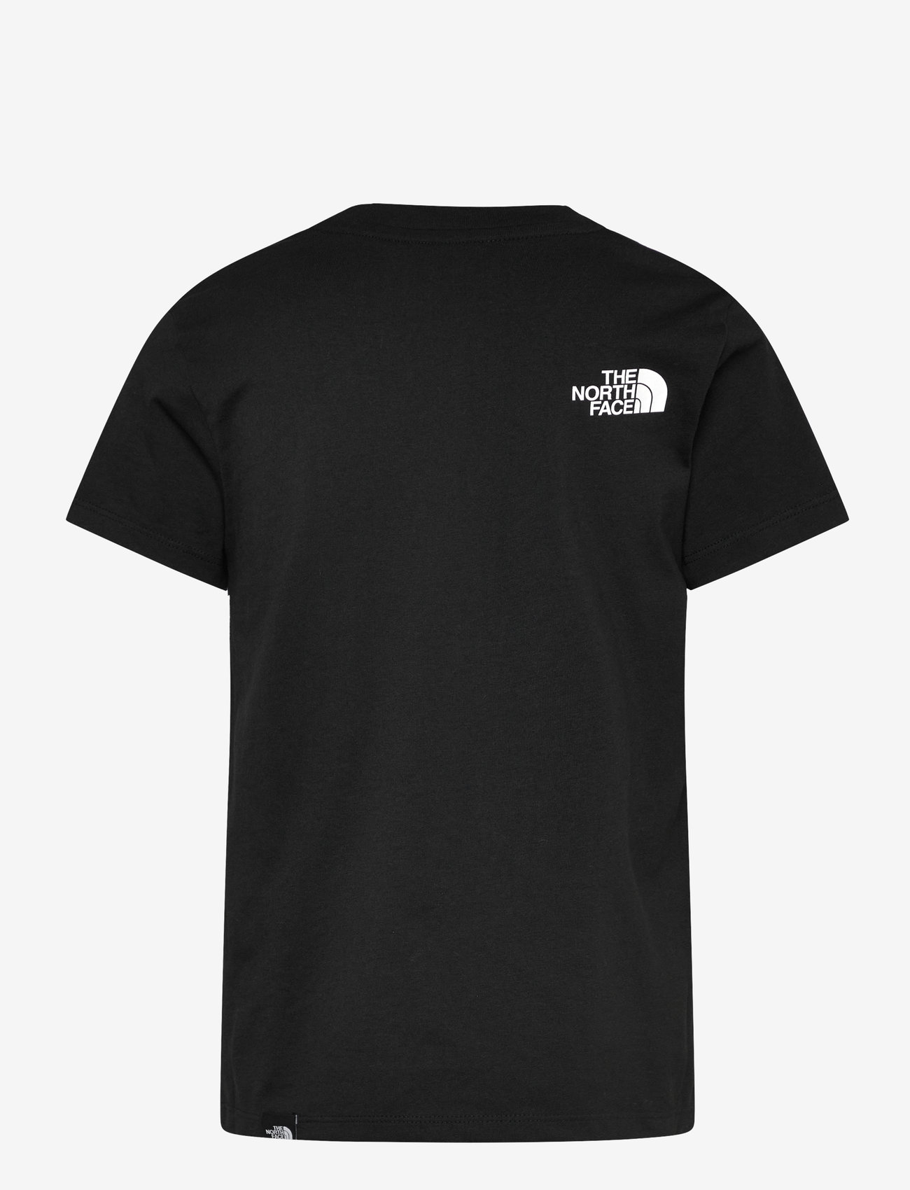 The North Face - TEEN S/S SIMPLE DOME TEE - kortærmede t-shirts - black - 1