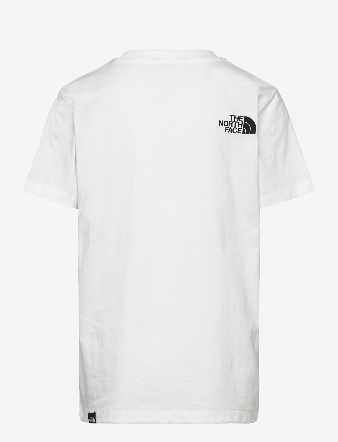 The North Face - TEEN S/S SIMPLE DOME TEE - kortærmede t-shirts - white - 2