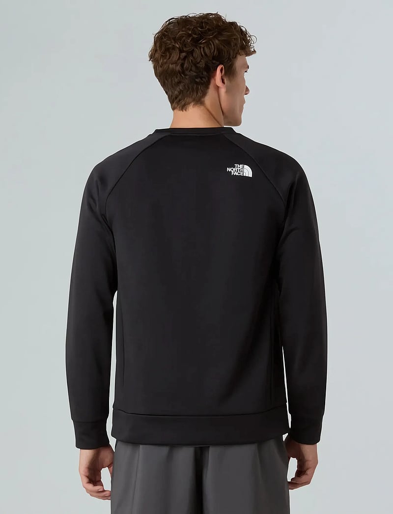 The North Face - M REAXION 2.0 CREW - tnf black heather - 4