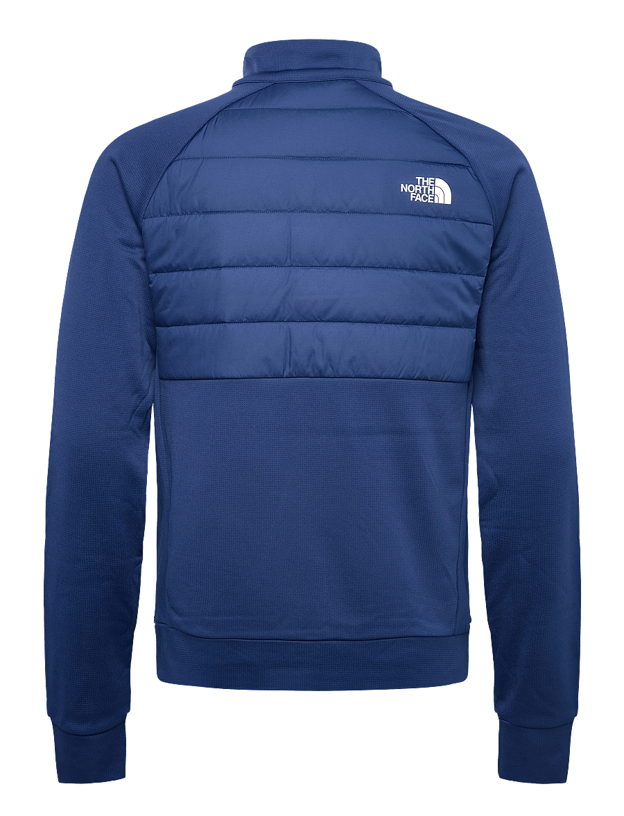 The North Face - M REAXION 2.0 FLEECE HYBRID FULL ZIP JKT - sportsjakker - estate blue dark heather - 2