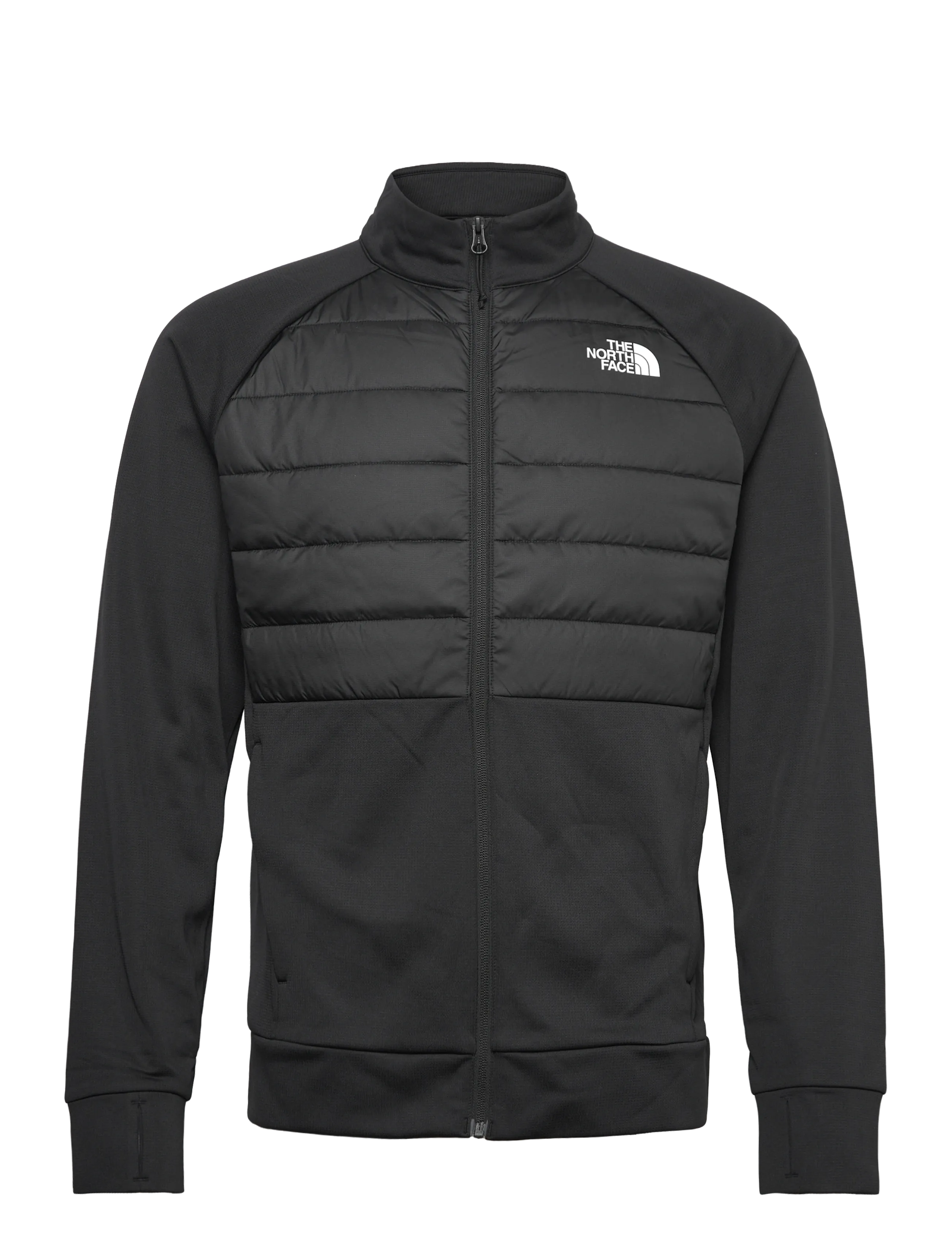 THE NORTH FACE M Reaxion 2.0 Fleece Hybrid Full Zip Jkt Schwarz - L - Herren
