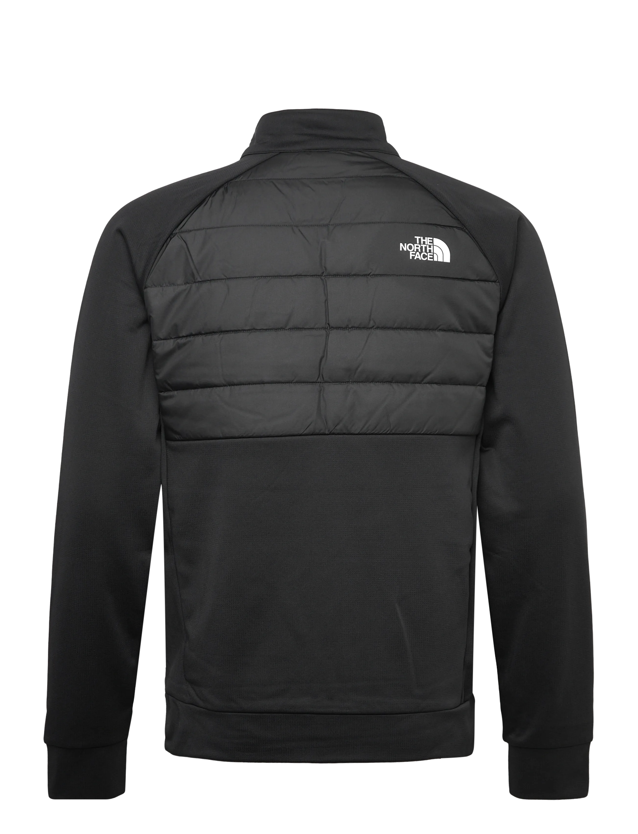 The North Face - M REAXION 2.0 FLEECE HYBRID FULL ZIP JKT - sportjacken - tnf black heather - 2