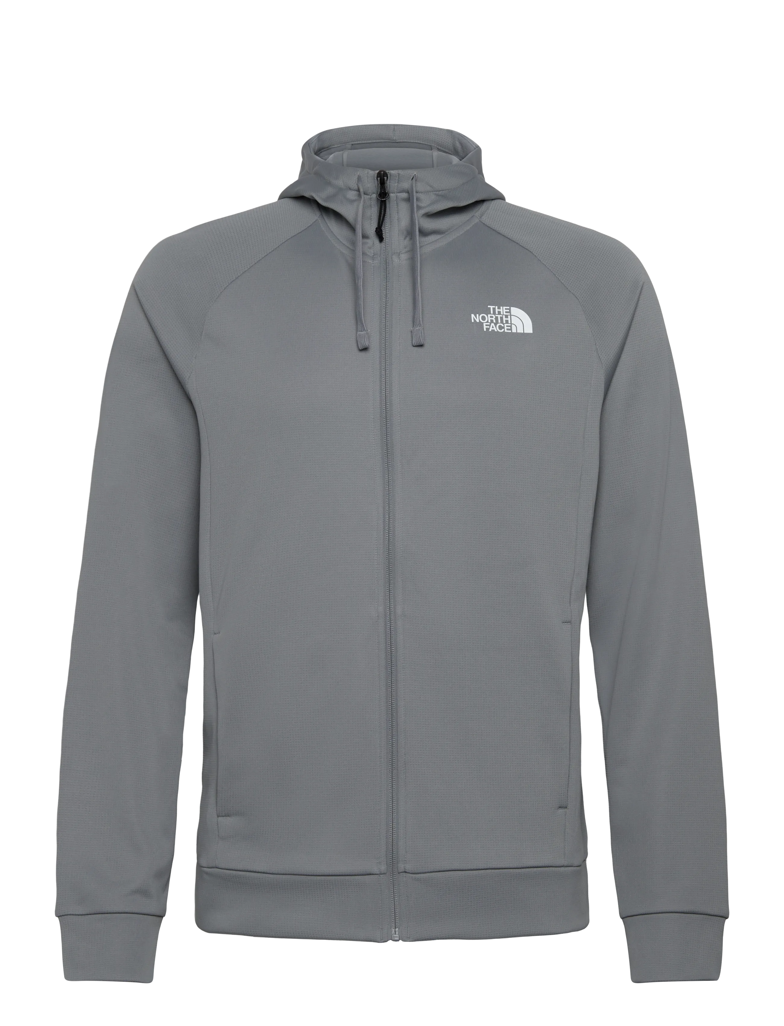 The North Face M REAXION 2.0 HOODED FULL ZIP JACKET - The North Face - MONUMENT GREY DARK HEATHR / grey