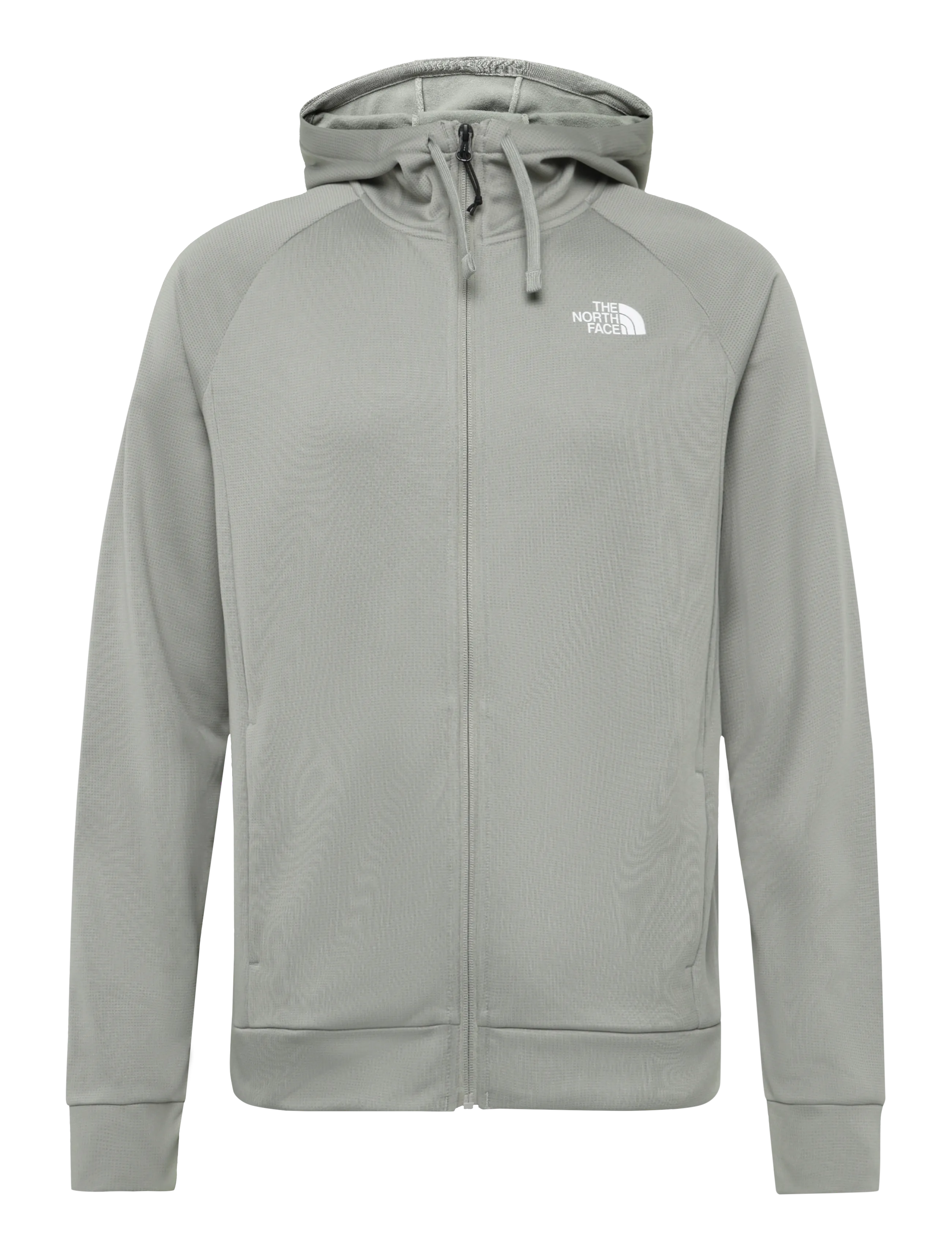 The North Face M REAXION 2.0 HOODED FULL ZIP JACKET - The North Face - STONE SLAB DARK HEATHER / grey