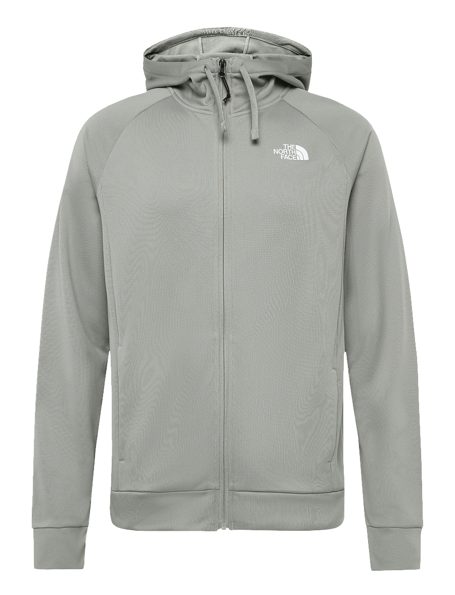 The North Face - M REAXION 2.0 HOODED FULL ZIP JACKET - kapuzenpullover - stone slab dark heather - 1