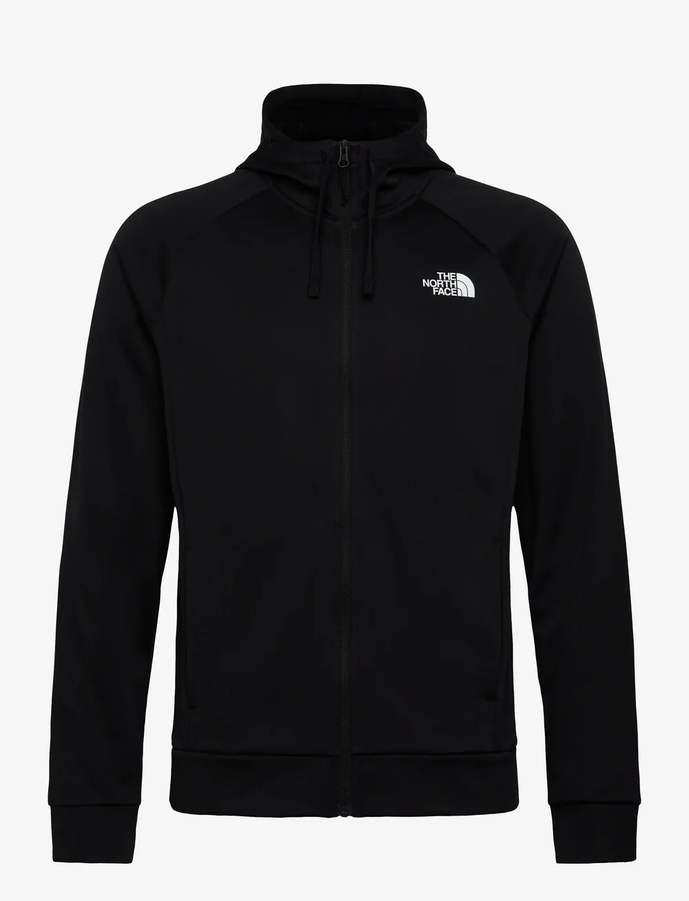 The North Face - M REAXION 2.0 HOODED FULL ZIP JACKET - kapuutsiga dressipluusid - tnf black heather - 0