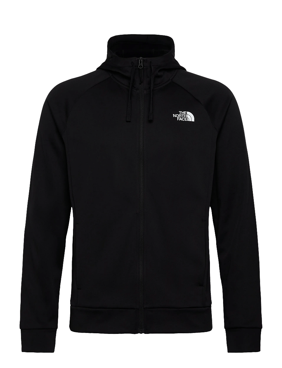 The North Face - M REAXION 2.0 HOODED FULL ZIP JACKET - hettegensere - tnf black heather - 1