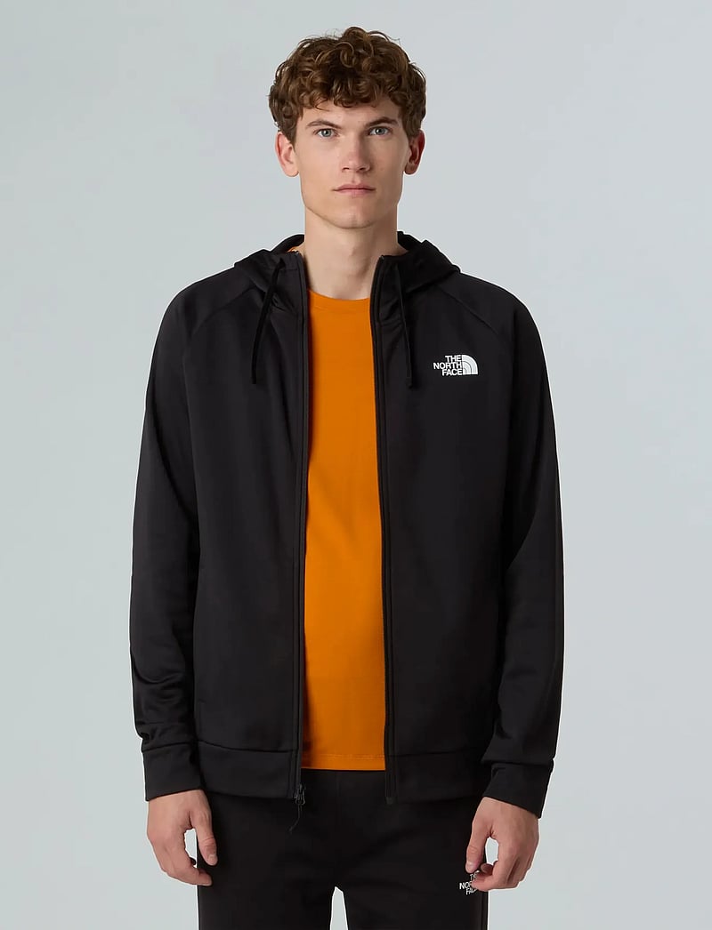 The North Face - M REAXION 2.0 HOODED FULL ZIP JACKET - hættetrøjer - tnf black heather - 5