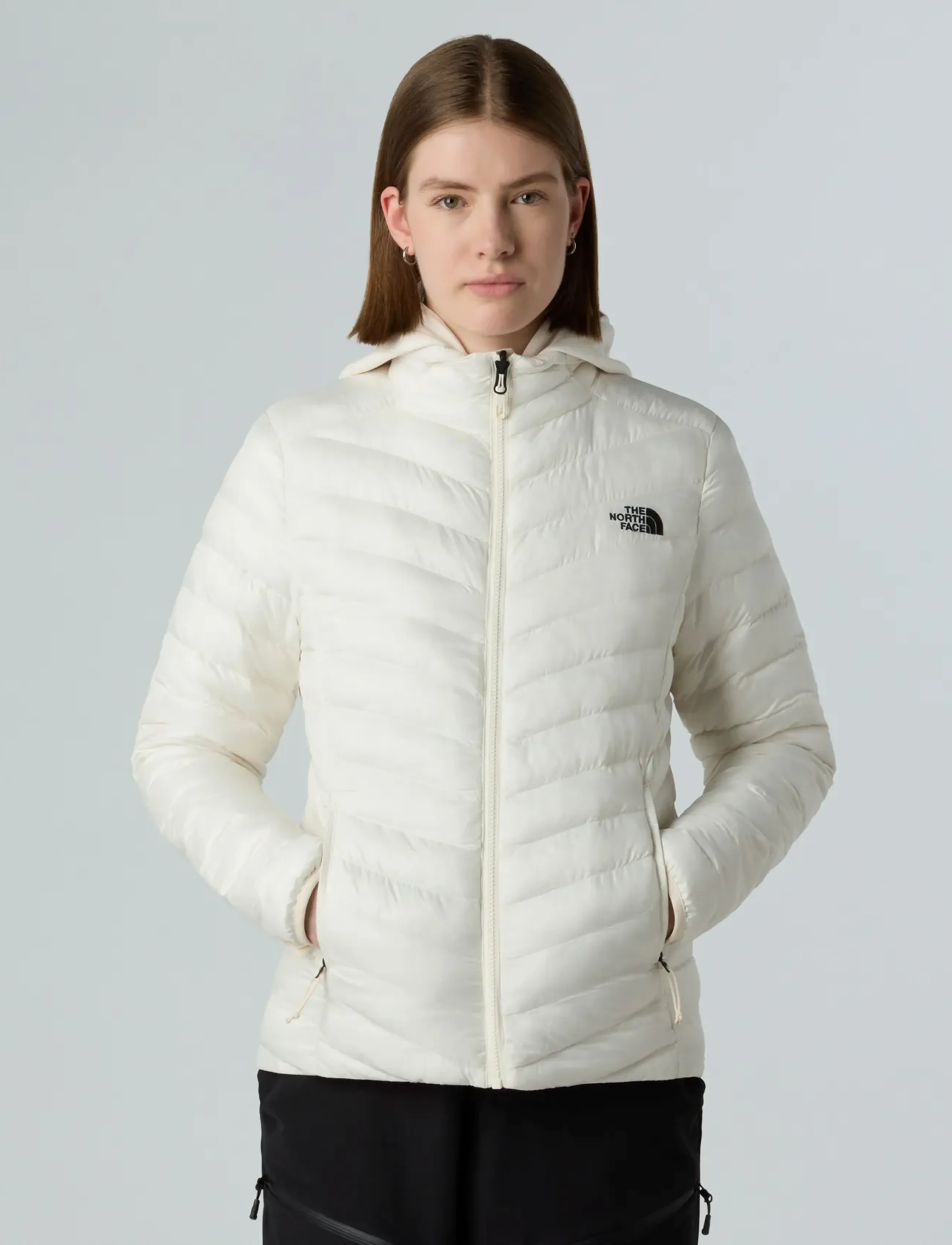 The North Face W Huila Synth Jacket, M, Sport Jackets, Creme - Padded Frauen