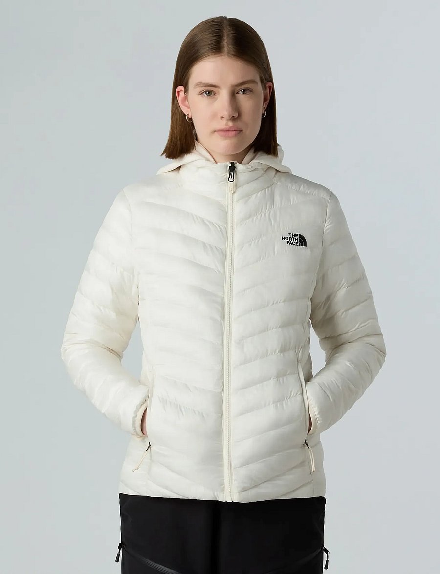 The North Face - W HUILA SYNTH JACKET - vinterjakker - white dune - 0